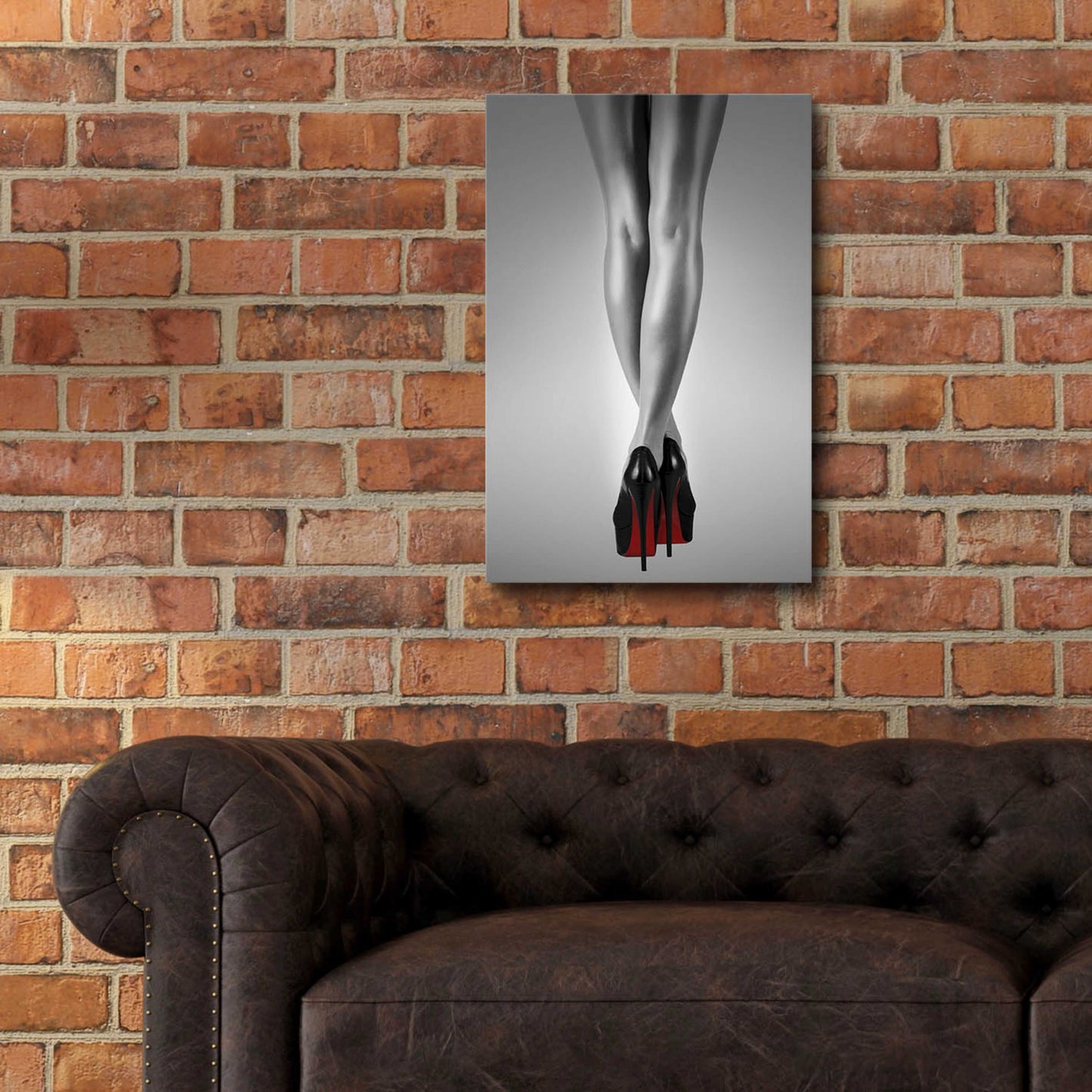 Epic Art 'Fashion Red 2' by Design Fabrikken, Acrylic Glass Wall Art,16x24