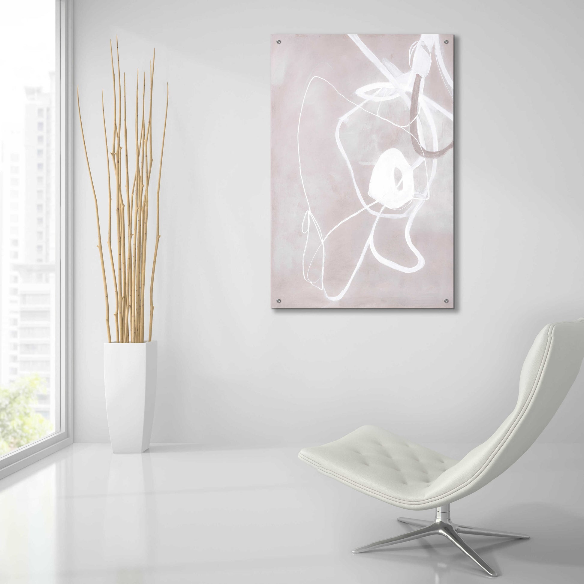 Epic Art 'Fine Line 1' by Design Fabrikken, Acrylic Glass Wall Art,24x36