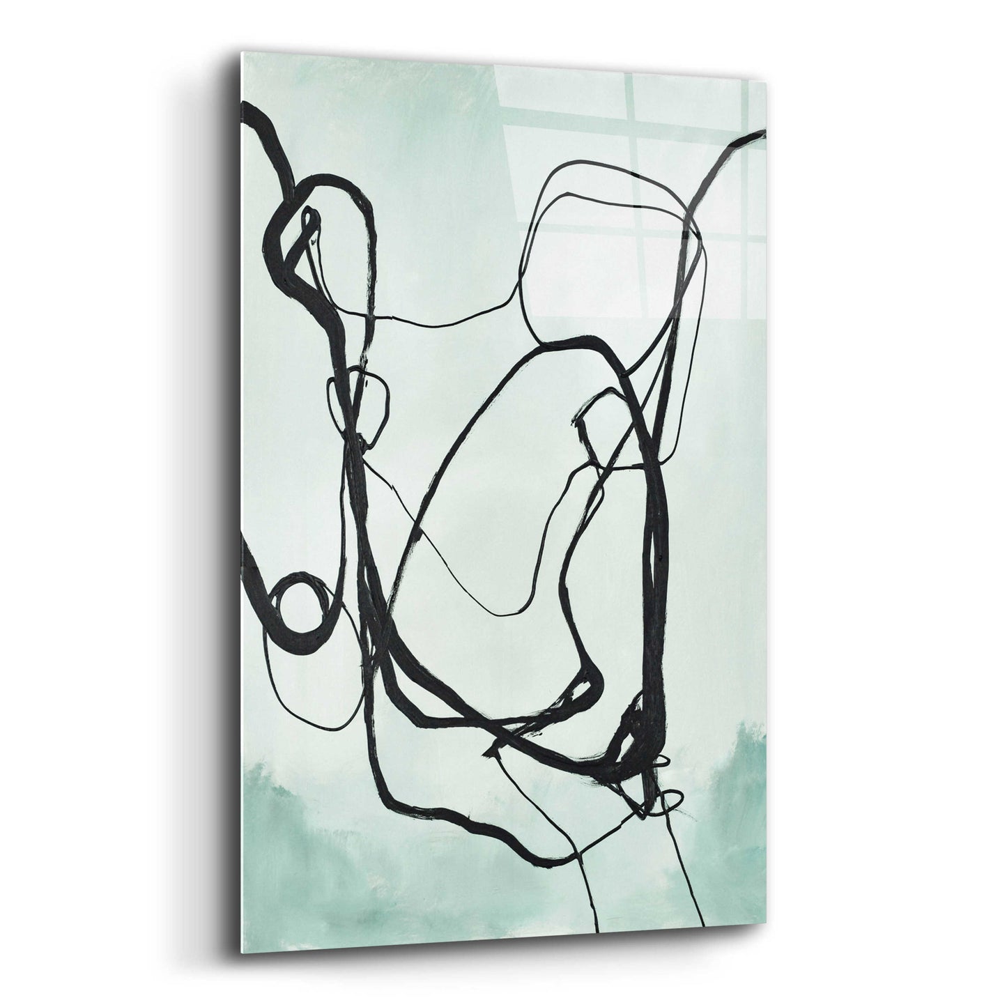 Epic Art 'Fine Line 2' by Design Fabrikken, Acrylic Glass Wall Art,12x16