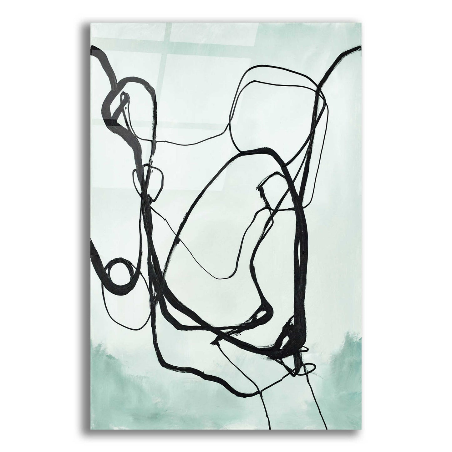 Epic Art 'Fine Line 2' by Design Fabrikken, Acrylic Glass Wall Art,12x16