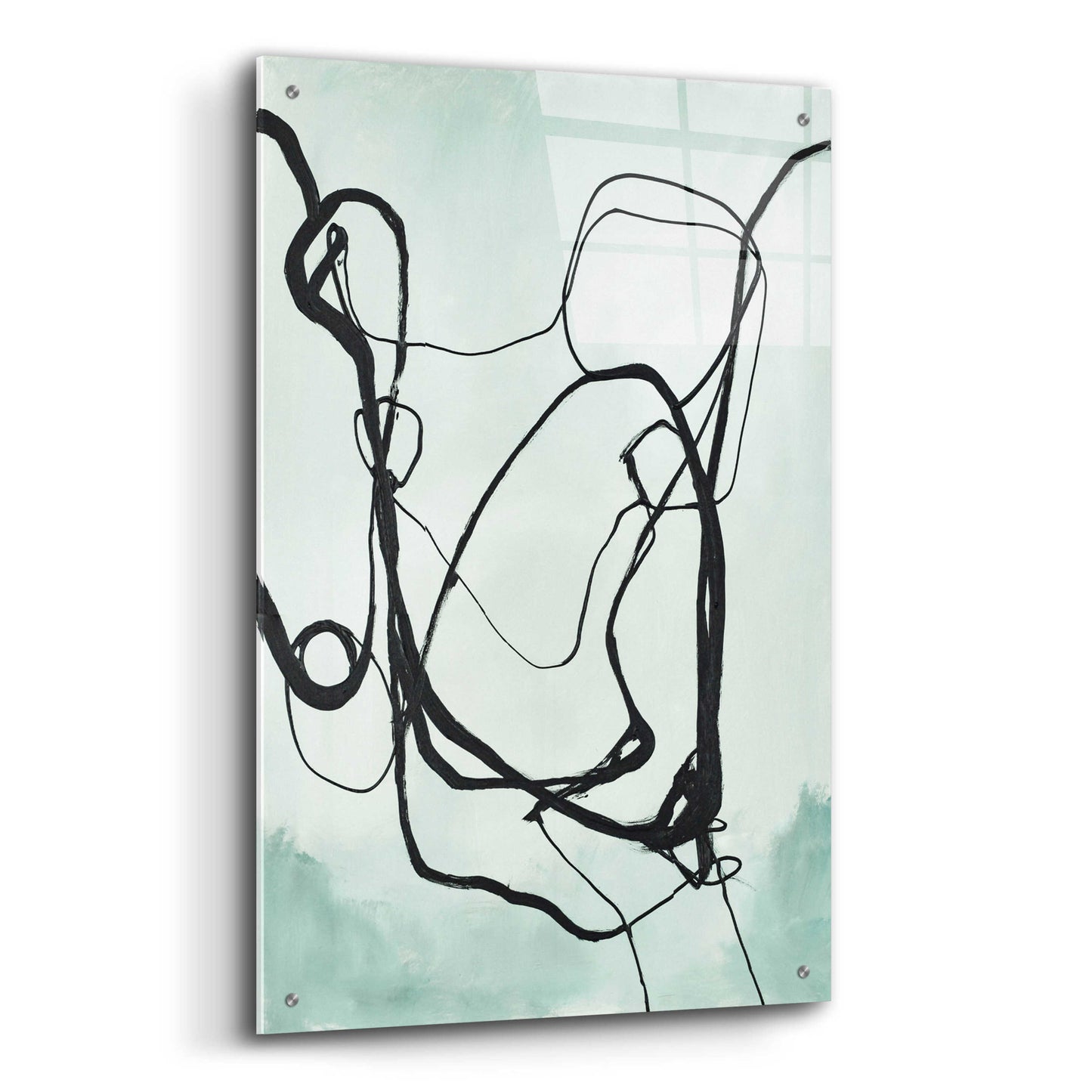 Epic Art 'Fine Line 2' by Design Fabrikken, Acrylic Glass Wall Art,24x36