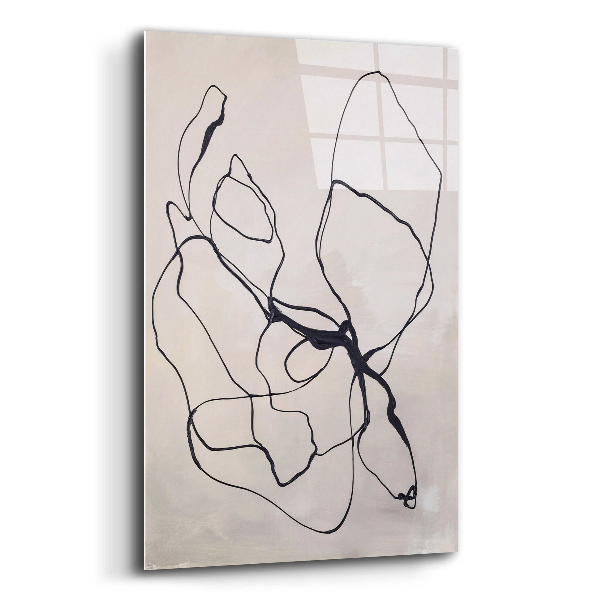 Epic Art 'Fine Line 4' by Design Fabrikken, Acrylic Glass Wall Art,12x16