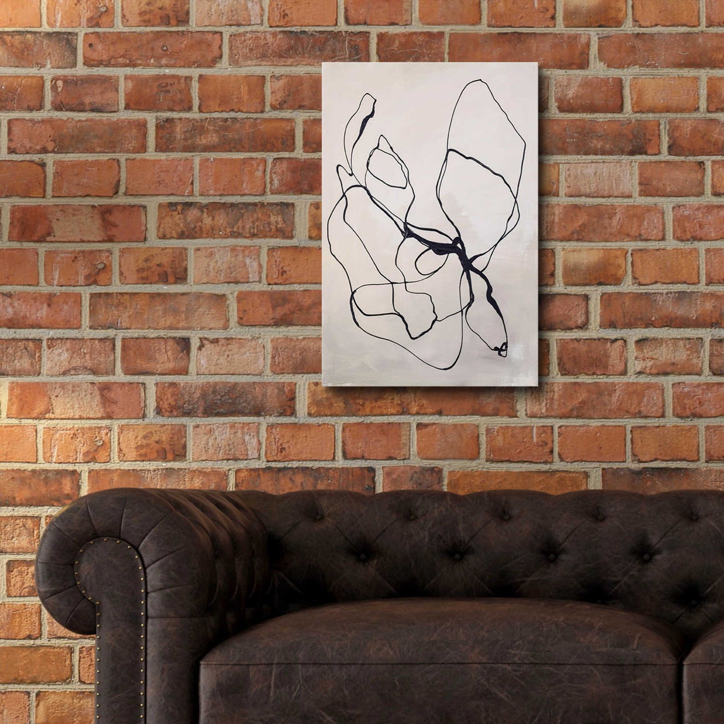 Epic Art 'Fine Line 4' by Design Fabrikken, Acrylic Glass Wall Art,16x24