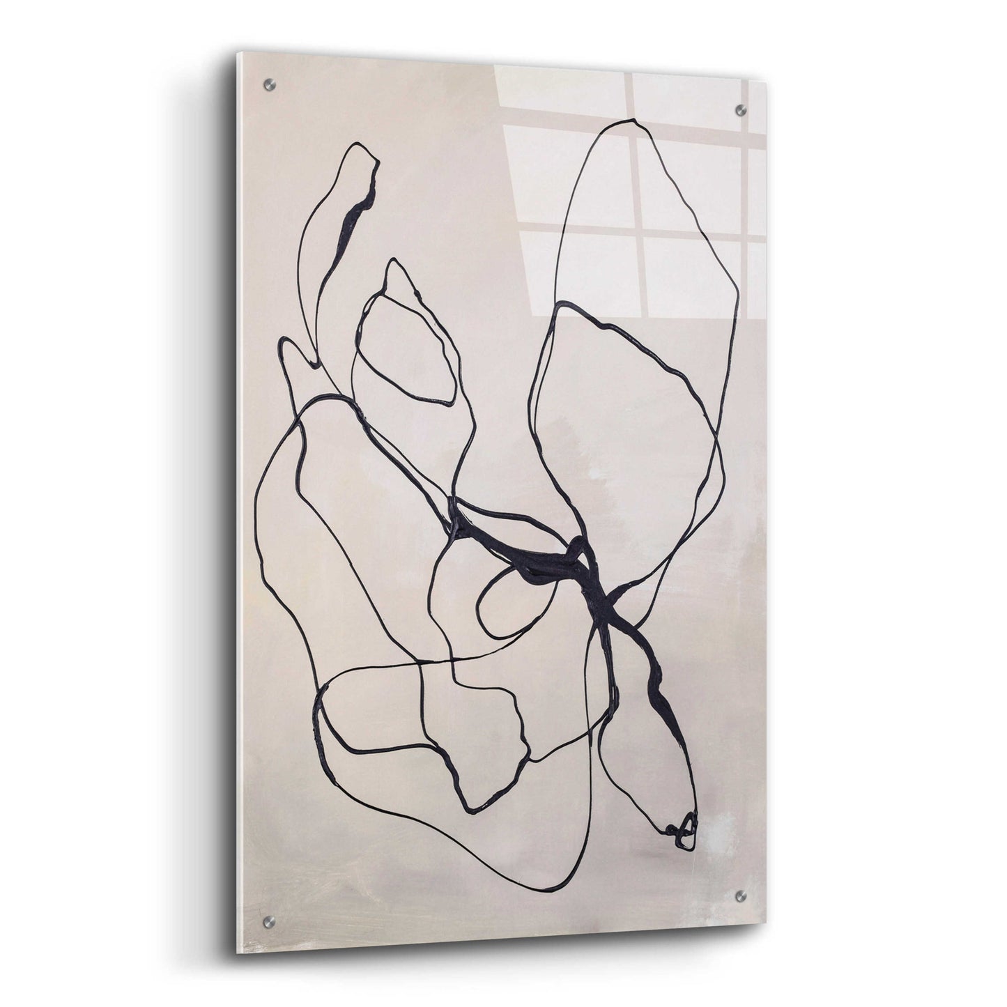 Epic Art 'Fine Line 4' by Design Fabrikken, Acrylic Glass Wall Art,24x36