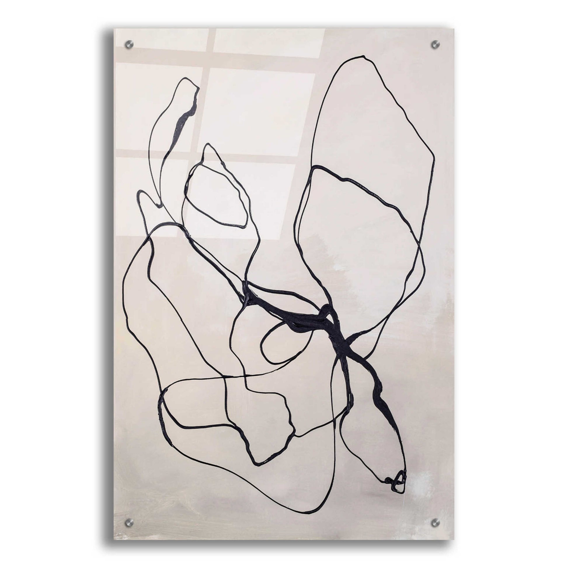 Epic Art 'Fine Line 4' by Design Fabrikken, Acrylic Glass Wall Art,24x36