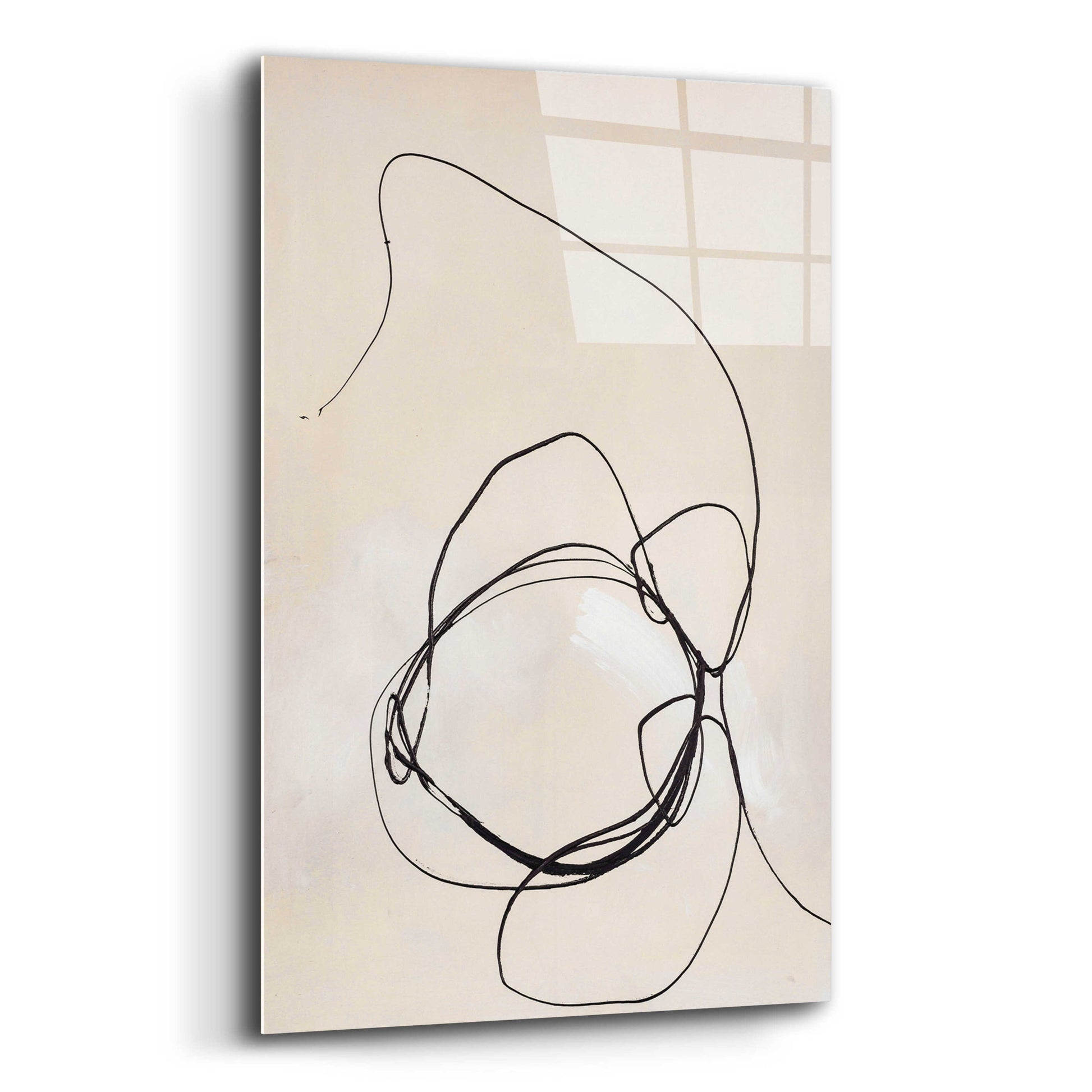Epic Art 'Fine Line 5' by Design Fabrikken, Acrylic Glass Wall Art,12x16