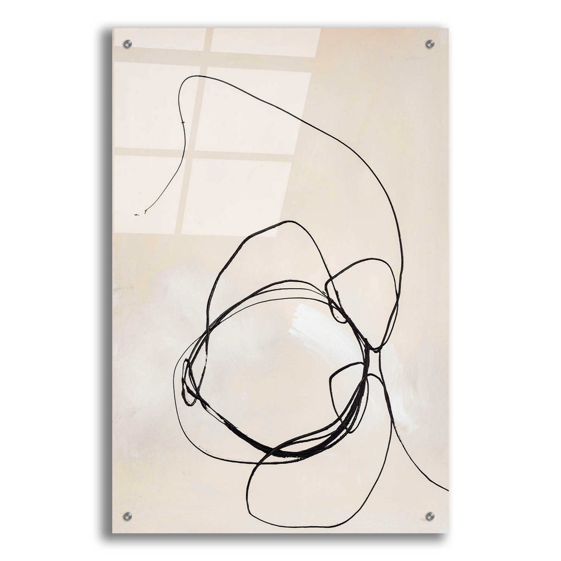 Epic Art 'Fine Line 5' by Design Fabrikken, Acrylic Glass Wall Art,24x36