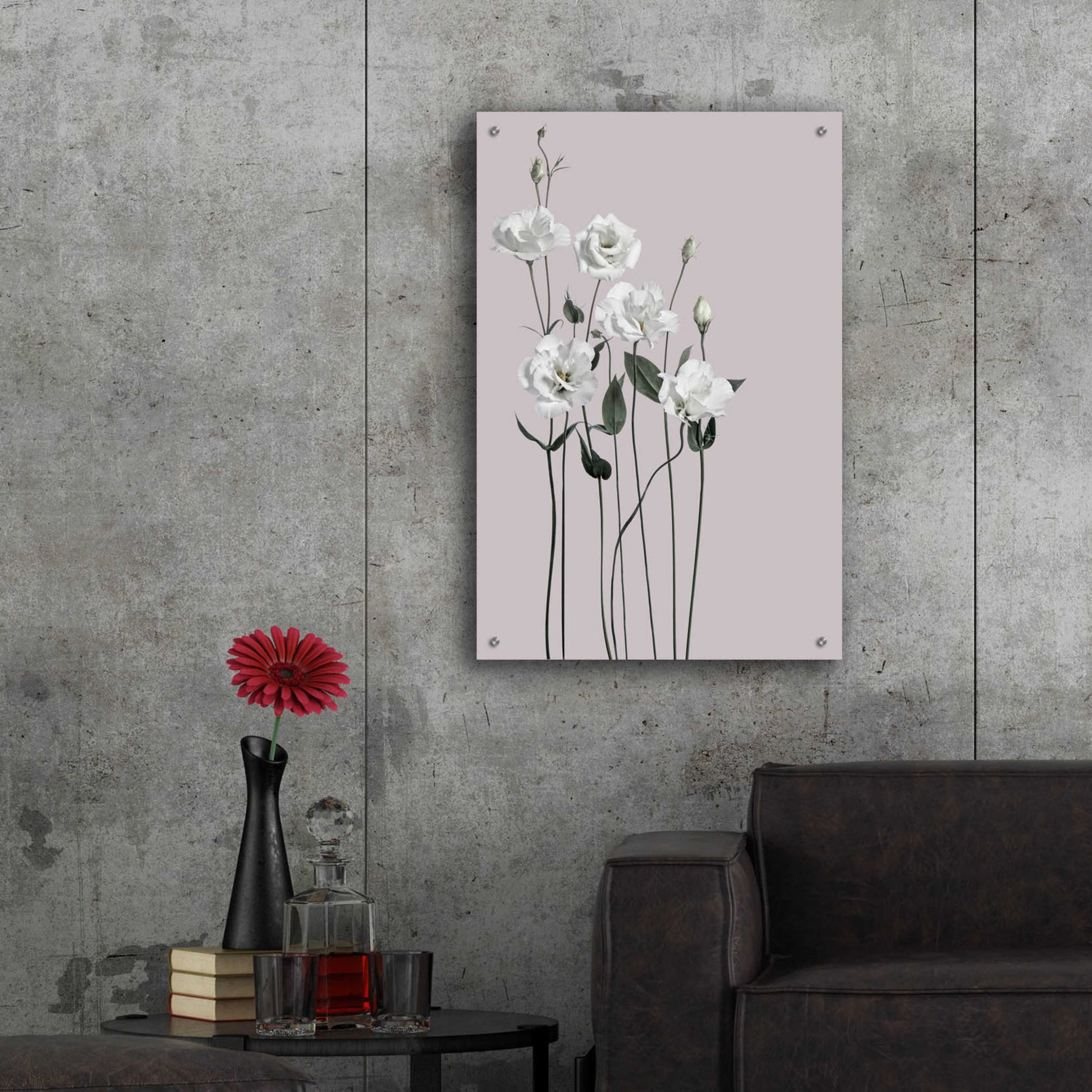 Epic Art 'Flower 1' by Design Fabrikken, Acrylic Glass Wall Art,24x36