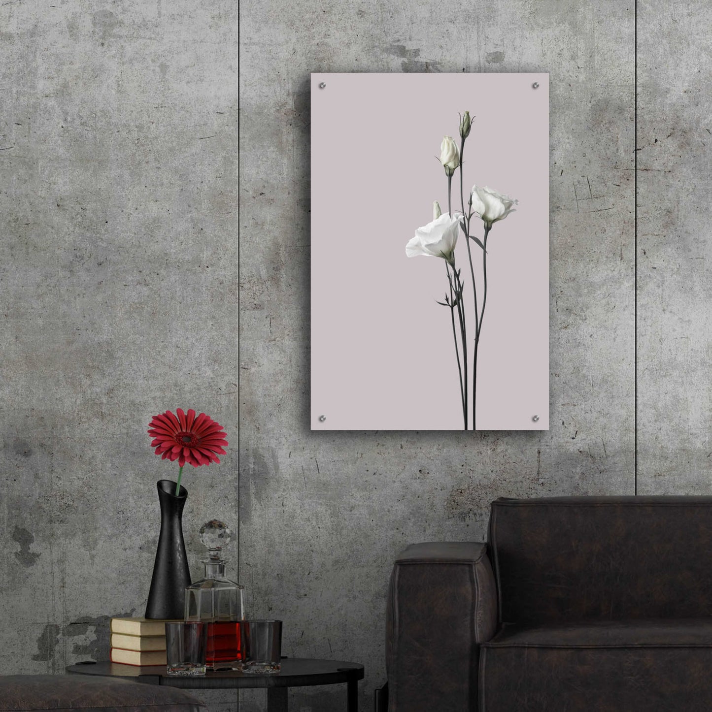 Epic Art 'Flower 2' by Design Fabrikken, Acrylic Glass Wall Art,24x36