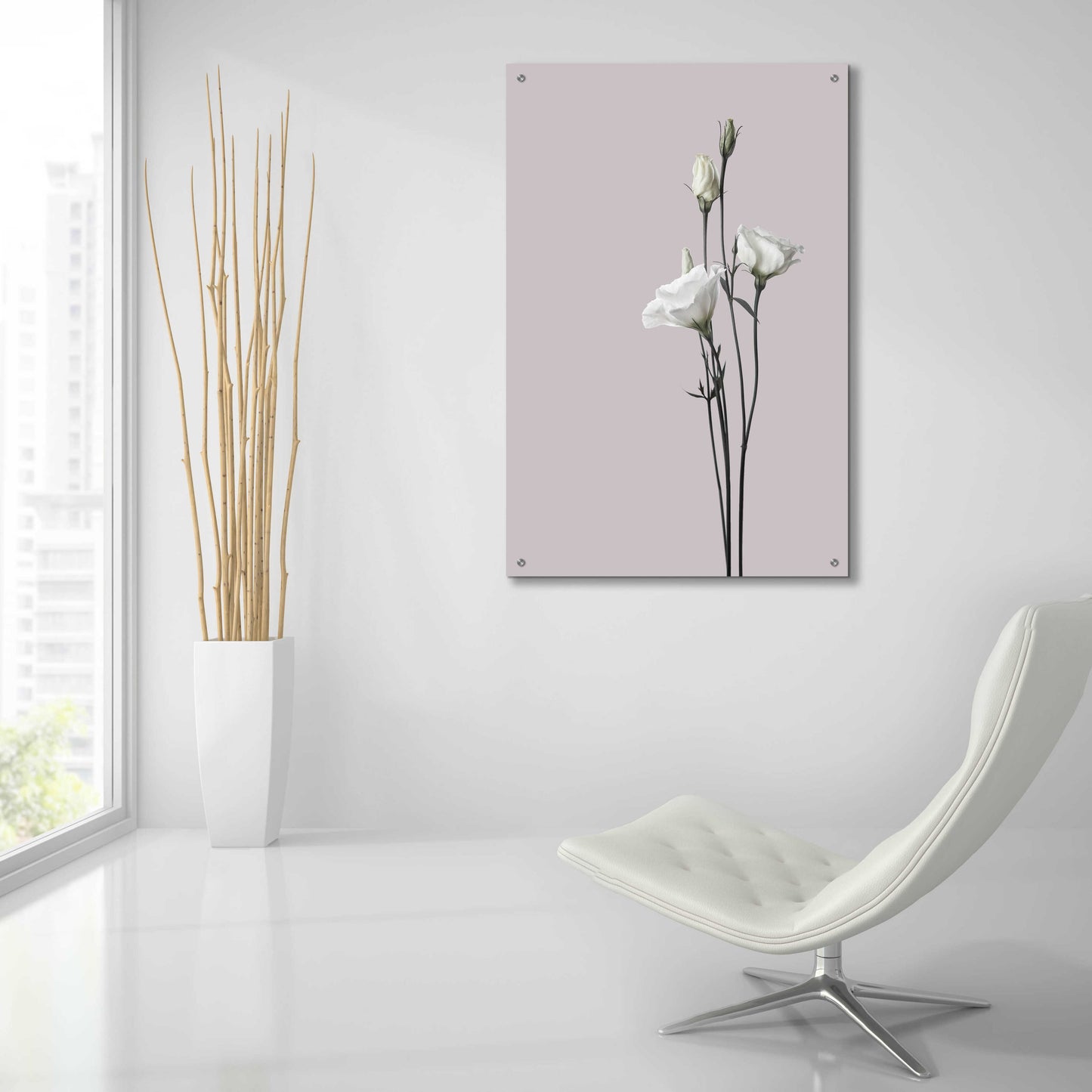 Epic Art 'Flower 2' by Design Fabrikken, Acrylic Glass Wall Art,24x36