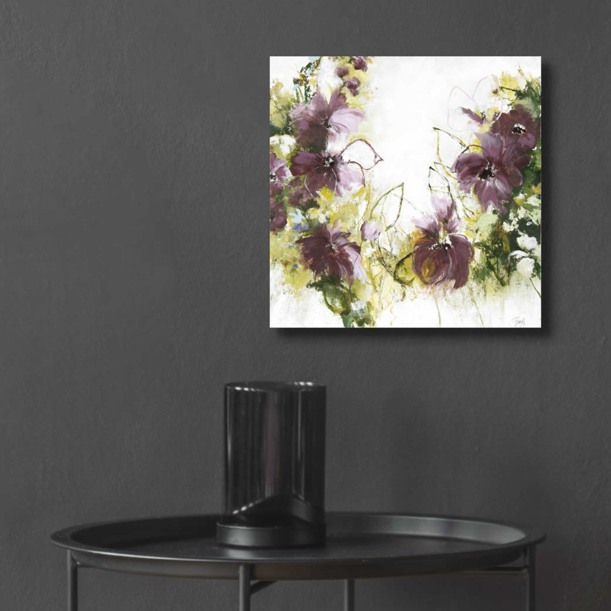 Epic Art 'Flower Blush 1' by Design Fabrikken, Acrylic Glass Wall Art,12x12