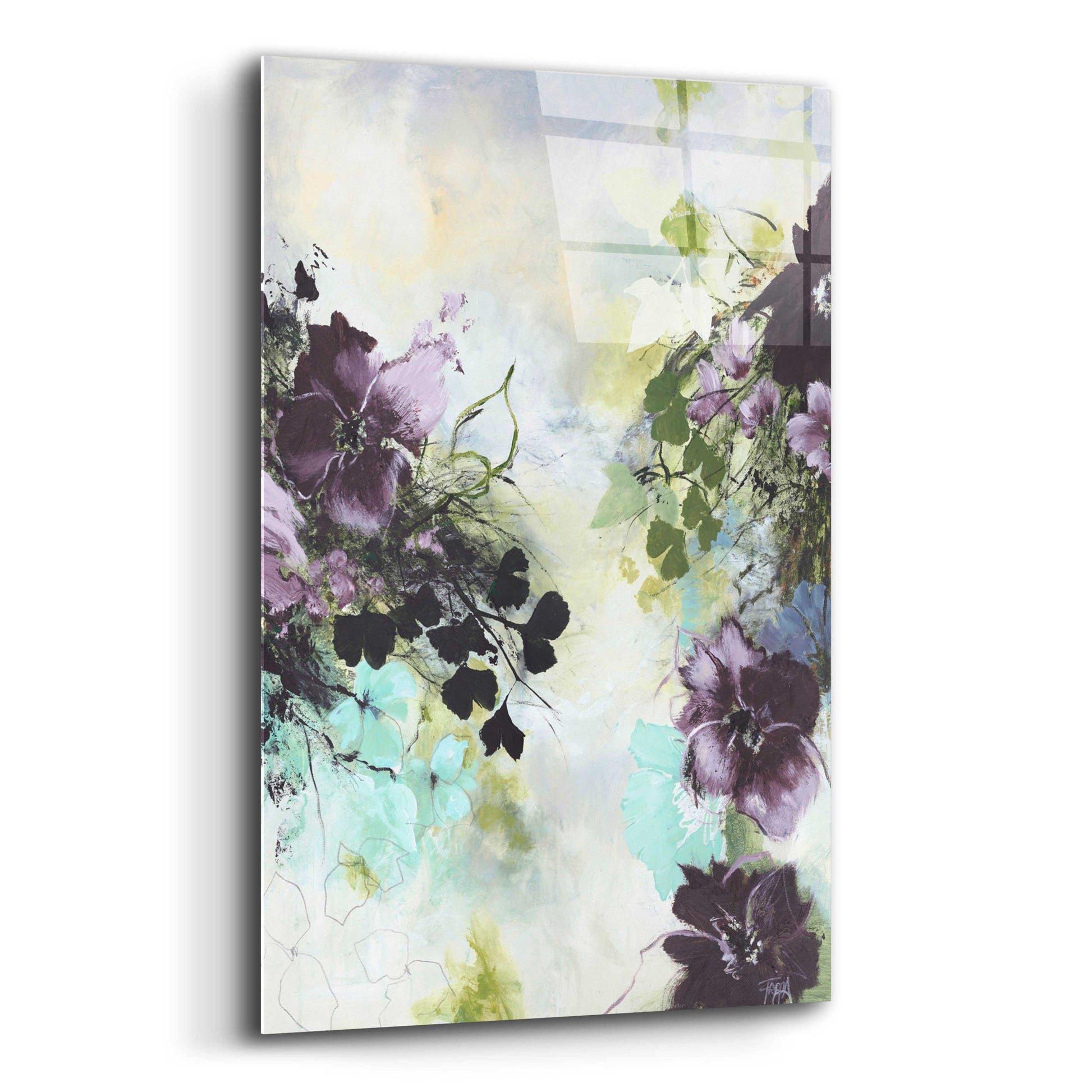 Epic Art 'Flower Blush 2' by Design Fabrikken, Acrylic Glass Wall Art,12x16