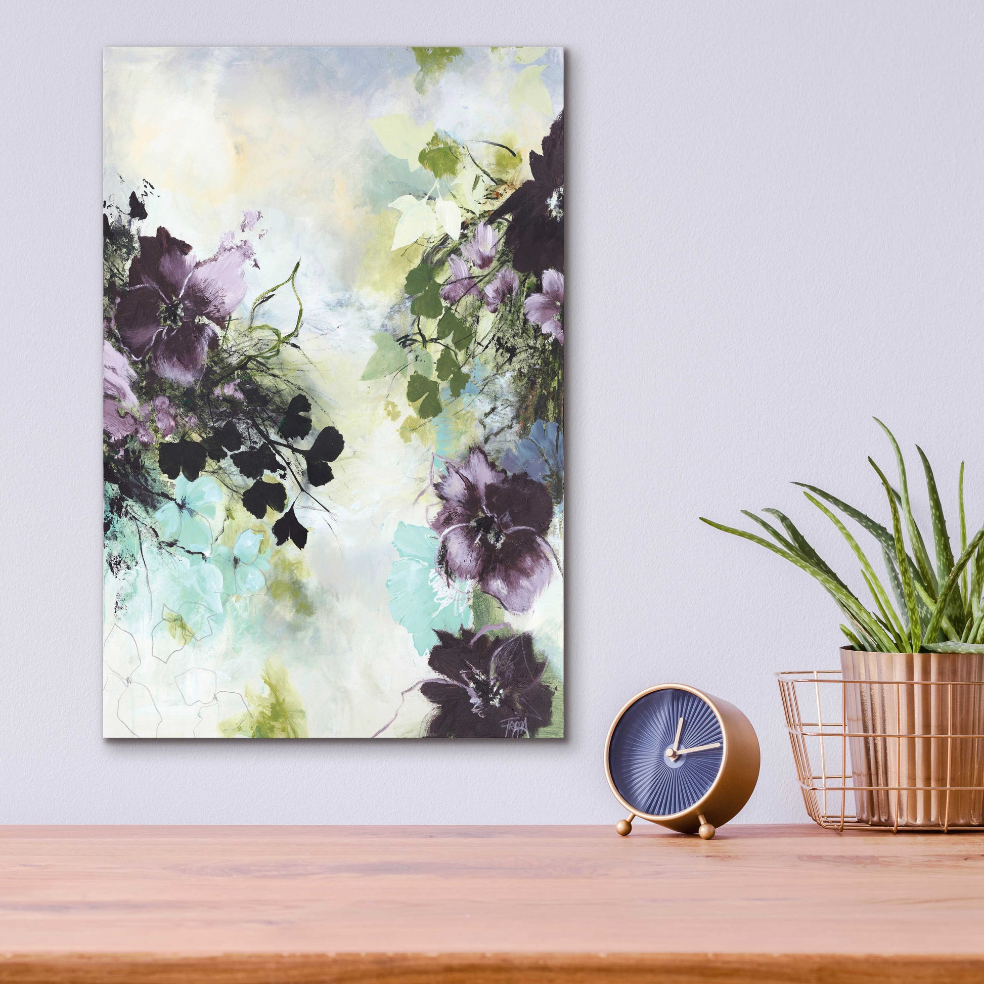 Epic Art 'Flower Blush 2' by Design Fabrikken, Acrylic Glass Wall Art,12x16