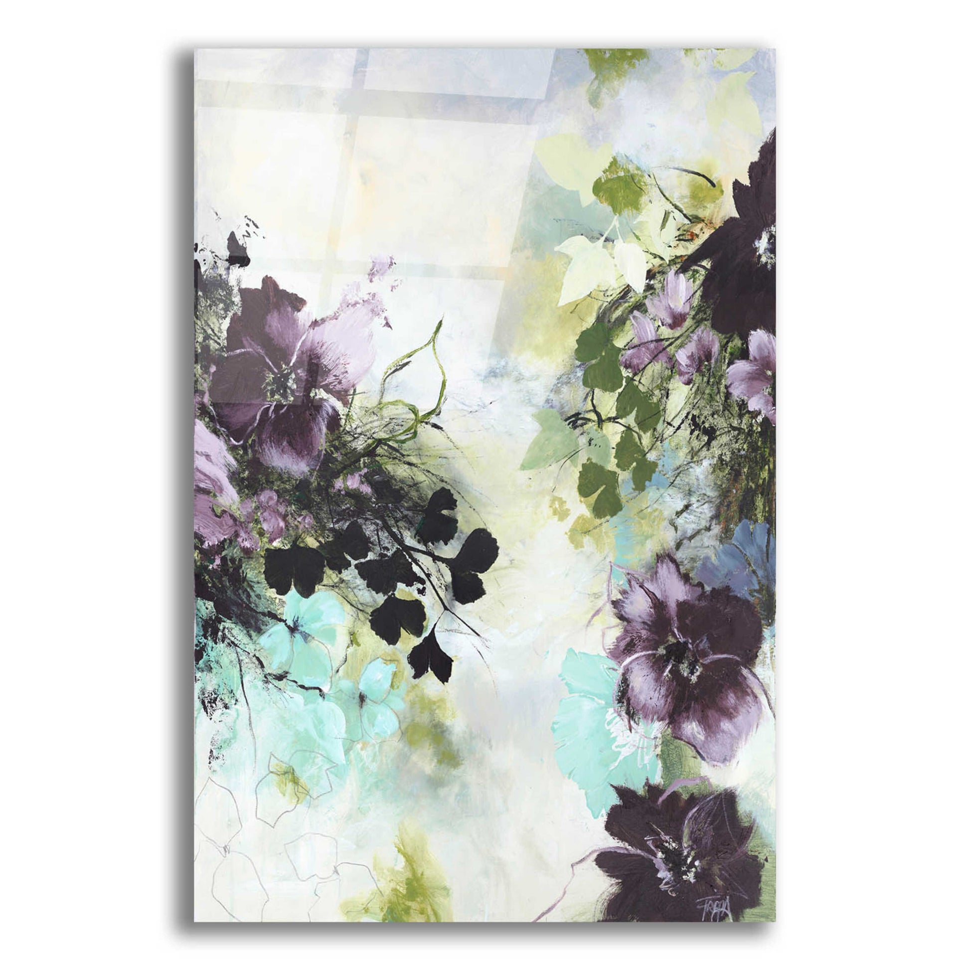 Epic Art 'Flower Blush 2' by Design Fabrikken, Acrylic Glass Wall Art,12x16