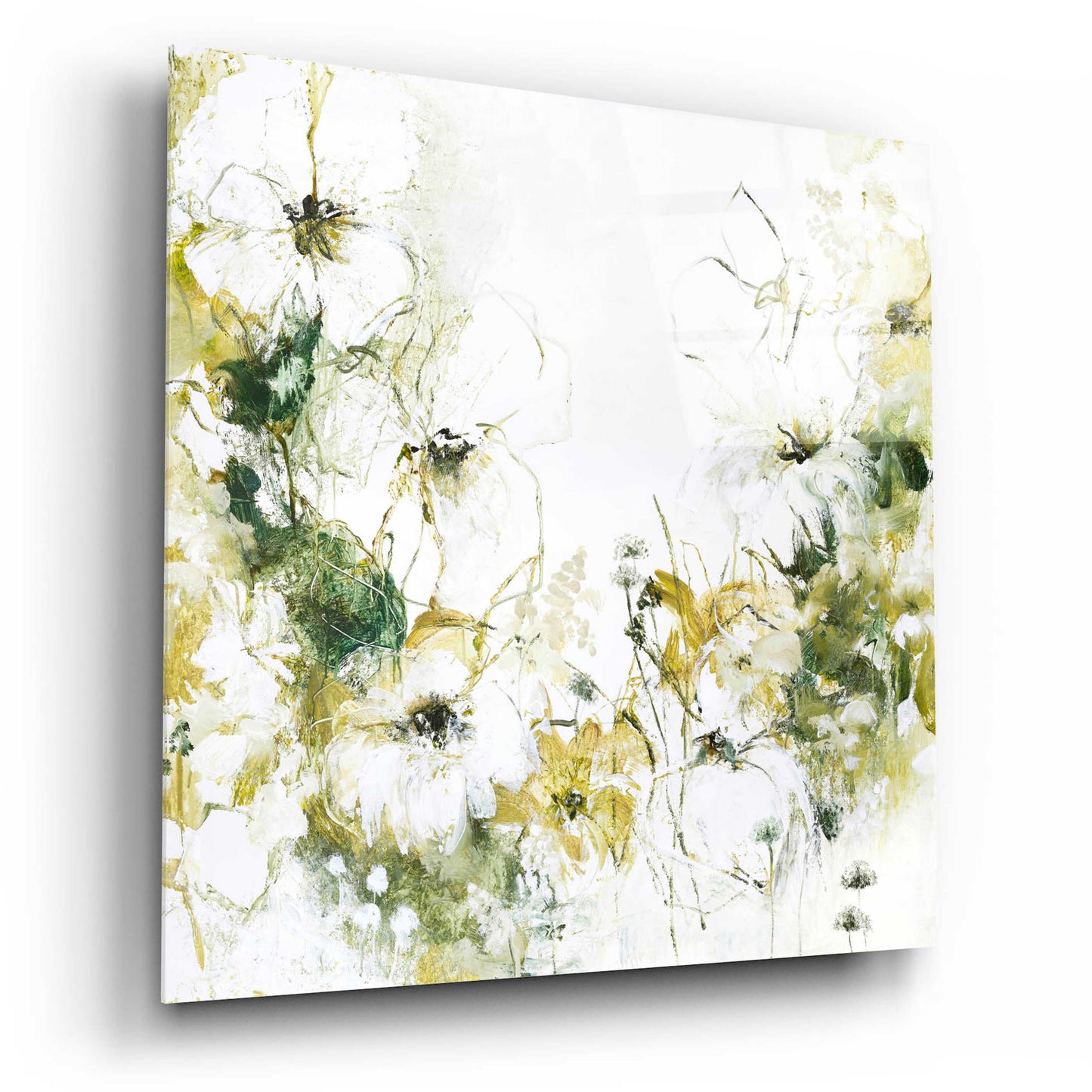 Epic Art 'Flower Blush 3' by Design Fabrikken, Acrylic Glass Wall Art,12x12