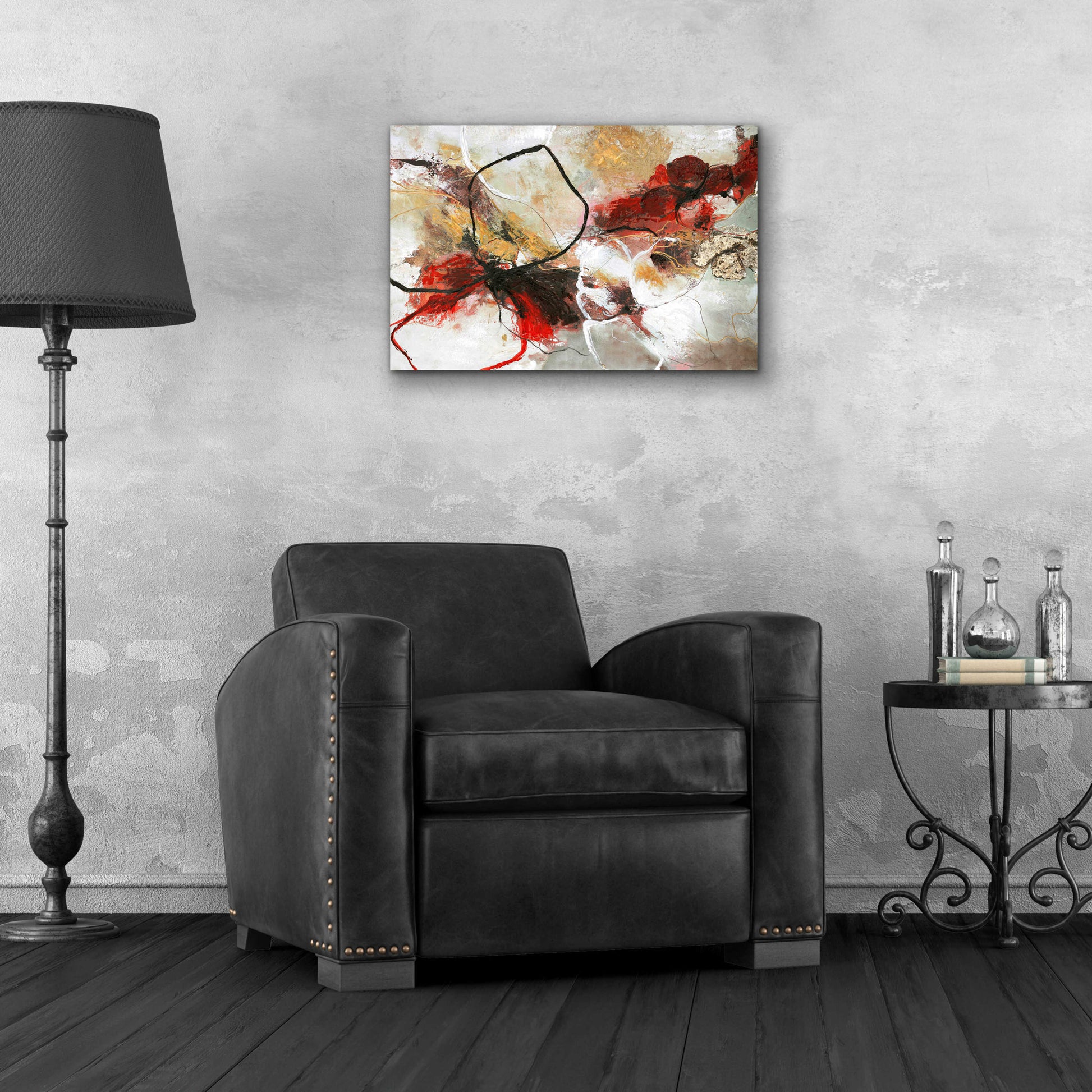 Epic Art 'Flower Fall' by Design Fabrikken, Acrylic Glass Wall Art,24x16