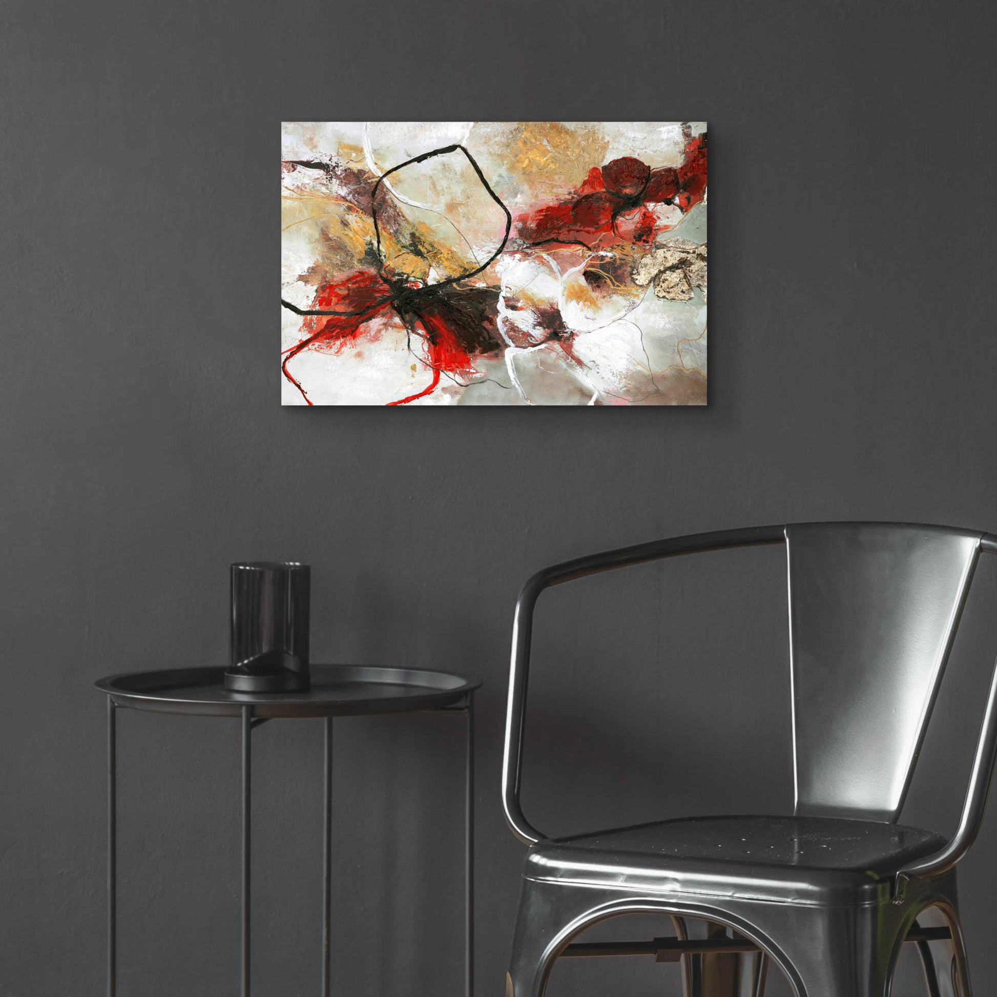 Epic Art 'Flower Fall' by Design Fabrikken, Acrylic Glass Wall Art,24x16