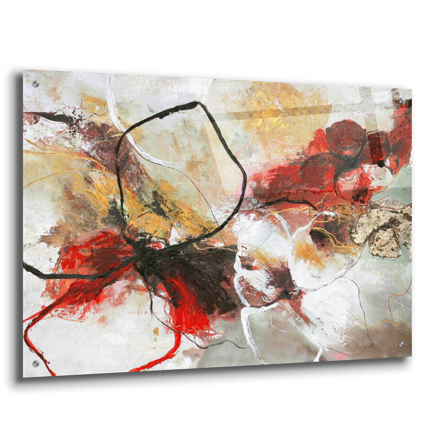 Epic Art 'Flower Fall' by Design Fabrikken, Acrylic Glass Wall Art,36x24