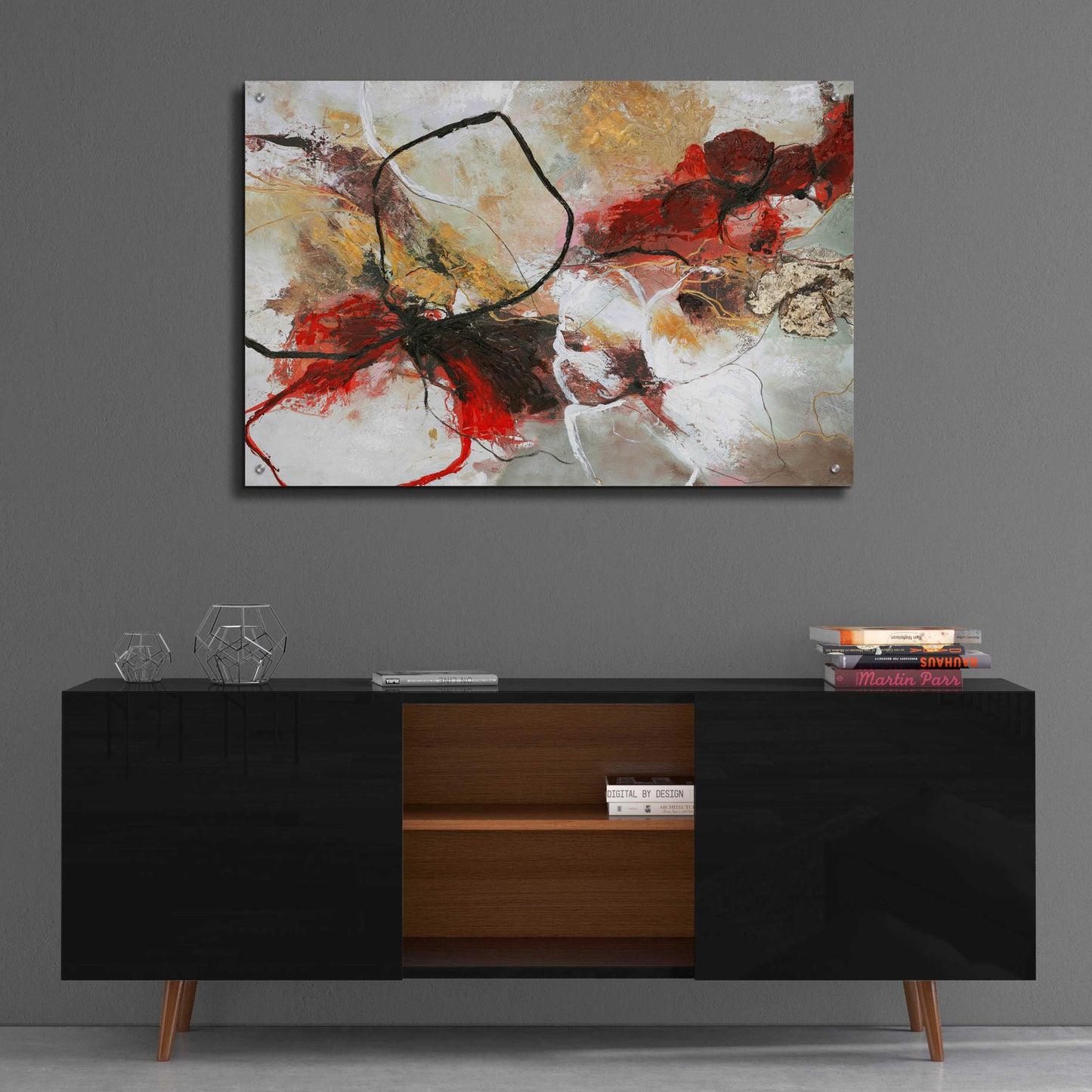 Epic Art 'Flower Fall' by Design Fabrikken, Acrylic Glass Wall Art,36x24