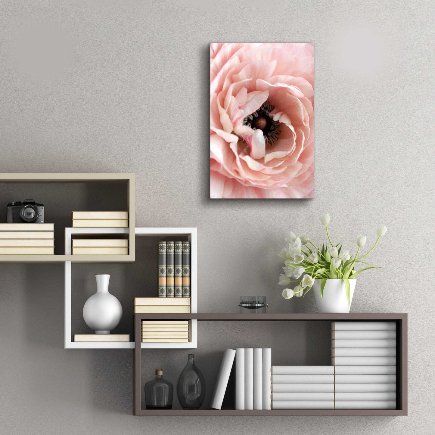 Epic Art 'Flower' by Design Fabrikken, Acrylic Glass Wall Art,16x24