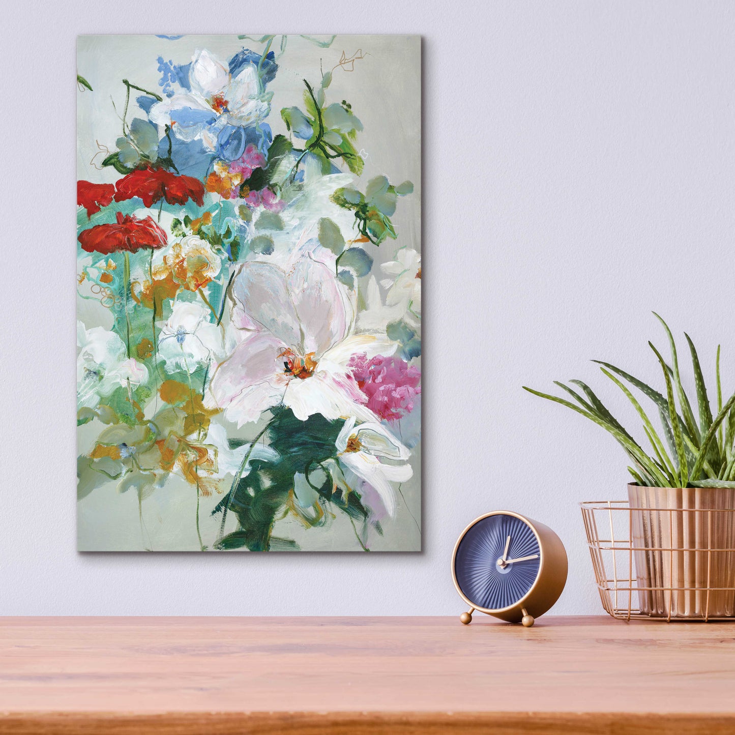 Epic Art 'Flower Varity 1' by Design Fabrikken, Acrylic Glass Wall Art,12x16