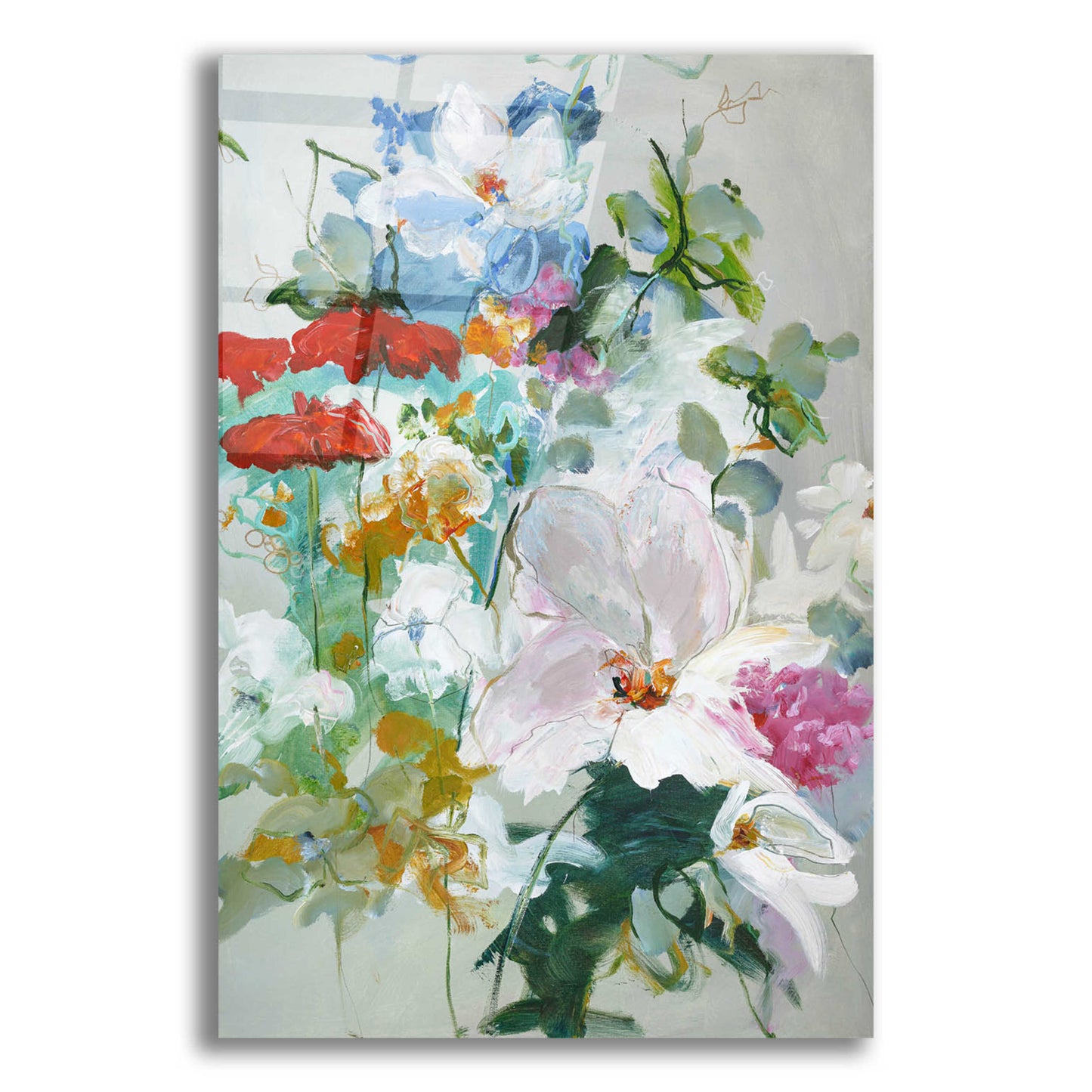 Epic Art 'Flower Varity 1' by Design Fabrikken, Acrylic Glass Wall Art,12x16