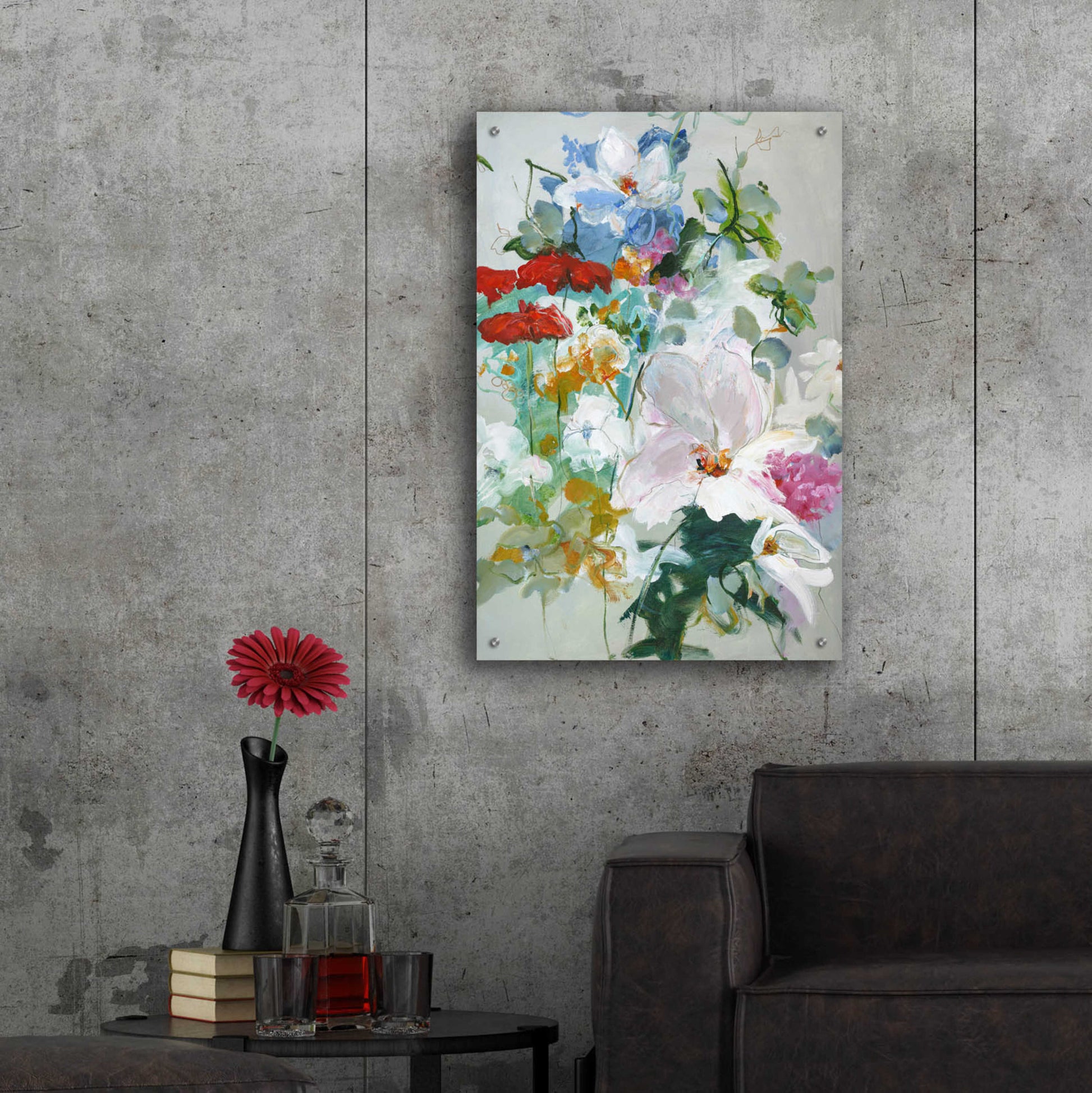 Epic Art 'Flower Varity 1' by Design Fabrikken, Acrylic Glass Wall Art,24x36