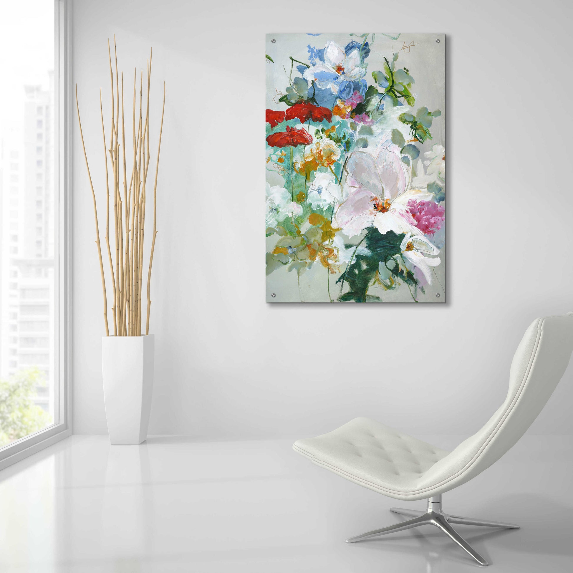 Epic Art 'Flower Varity 1' by Design Fabrikken, Acrylic Glass Wall Art,24x36