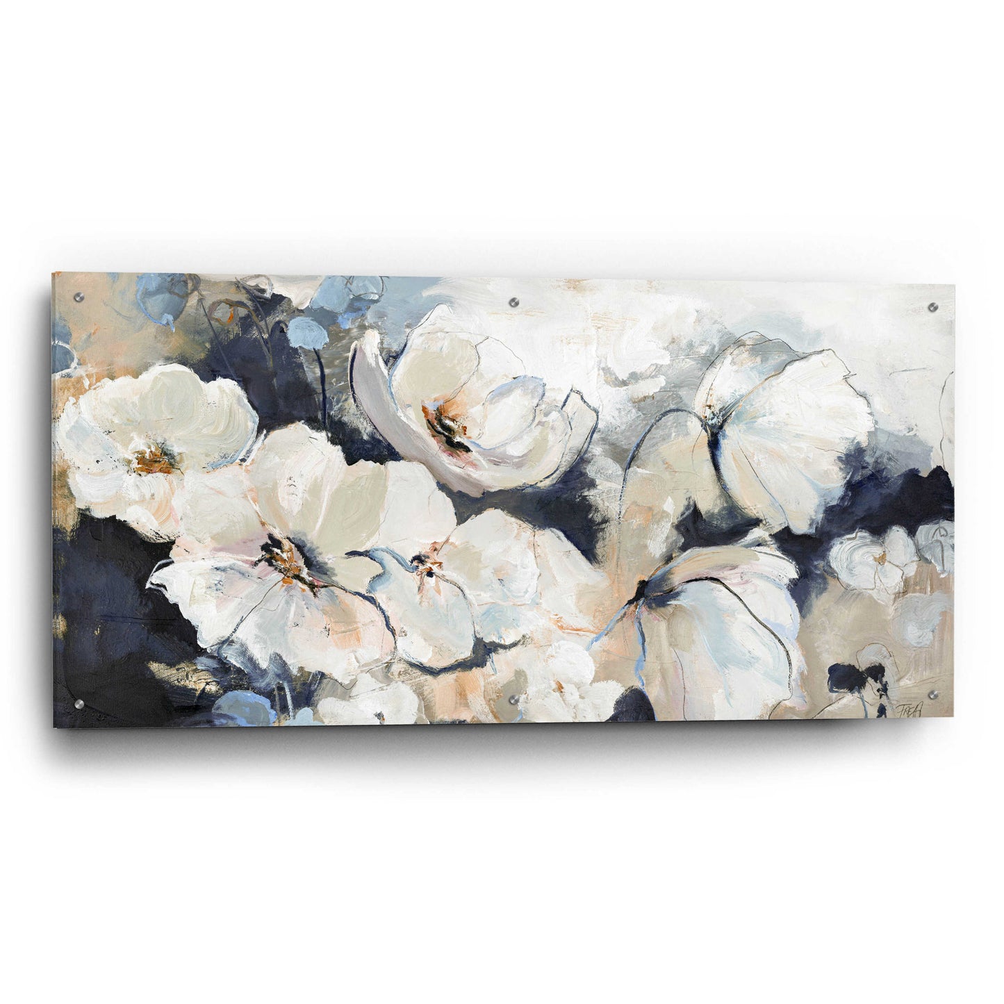 Epic Art 'Flower Varity 2' by Design Fabrikken, Acrylic Glass Wall Art,48x24