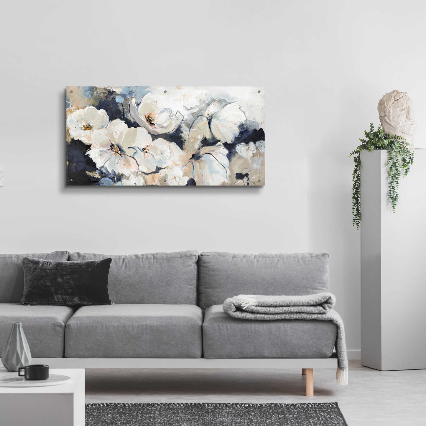 Epic Art 'Flower Varity 2' by Design Fabrikken, Acrylic Glass Wall Art,48x24