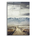 Epic Art 'Get Lost' by Design Fabrikken, Acrylic Glass Wall Art