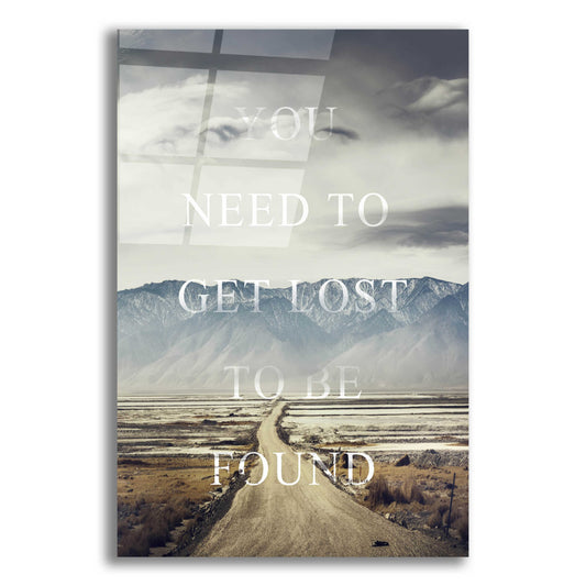 Epic Art 'Get Lost' by Design Fabrikken, Acrylic Glass Wall Art