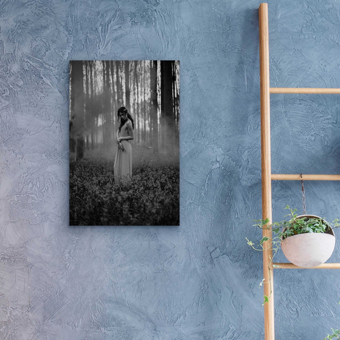 Epic Art 'Girl in the Woods' by Design Fabrikken, Acrylic Glass Wall Art,16x24