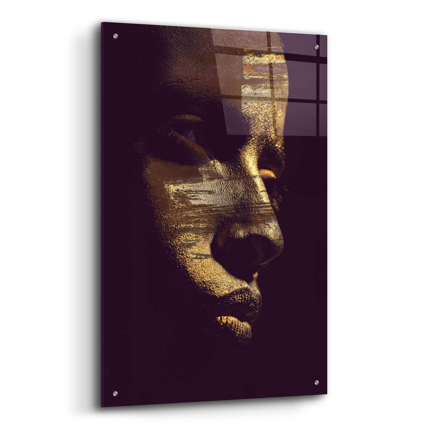 Epic Art 'Gold Vision' by Design Fabrikken, Acrylic Glass Wall Art,24x36