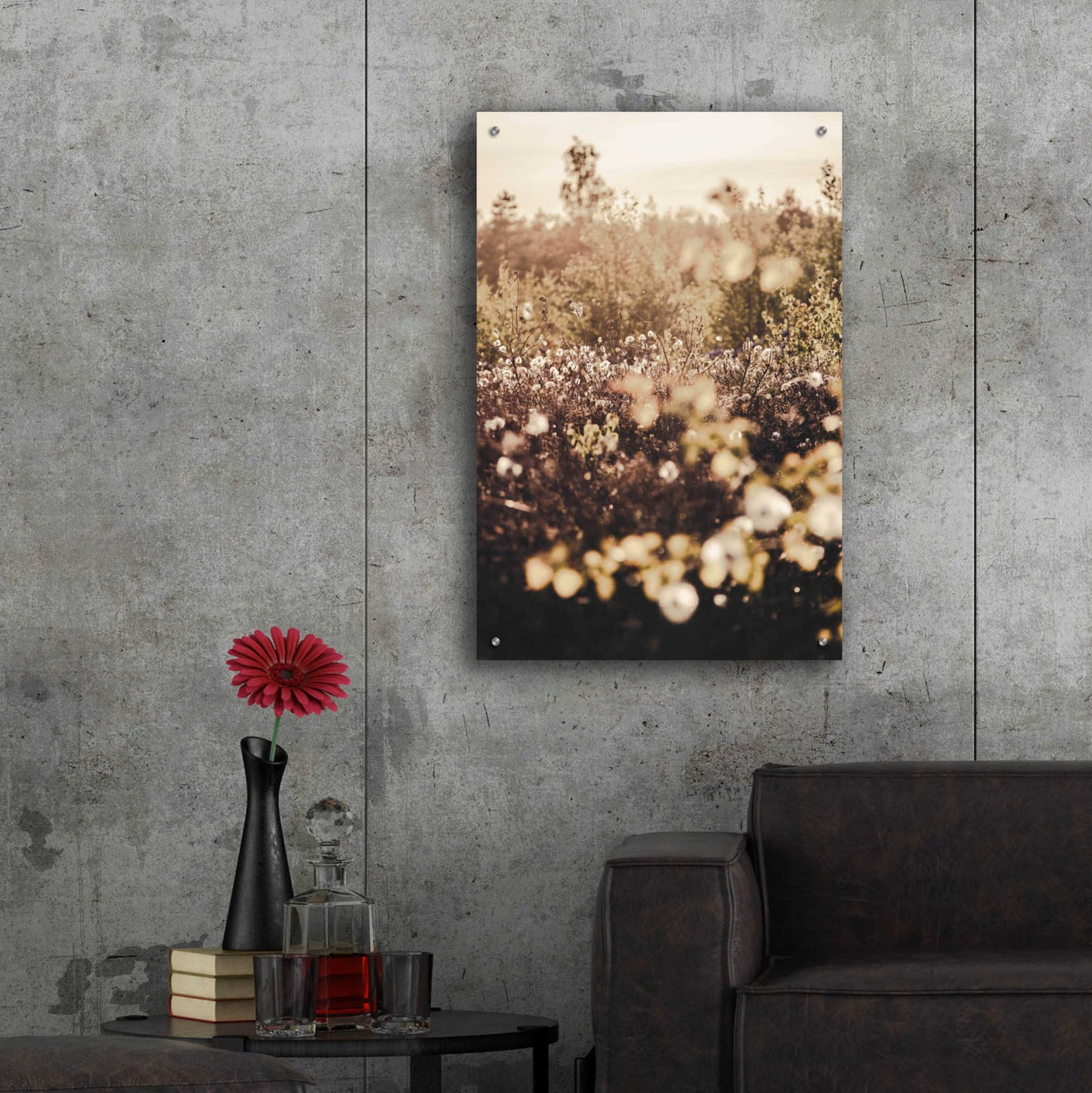 Epic Art 'Golden Field' by Design Fabrikken, Acrylic Glass Wall Art,24x36