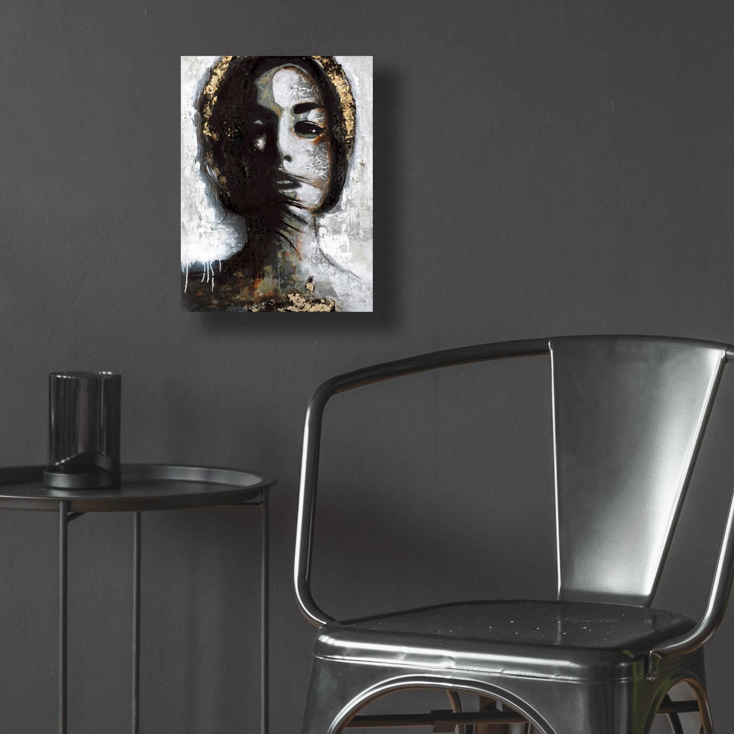 Epic Art 'Golden Madonna' by Design Fabrikken, Acrylic Glass Wall Art,12x16