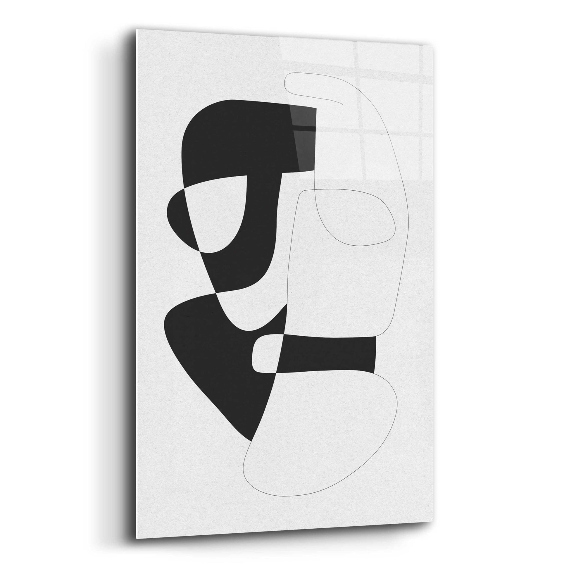 Epic Art 'Graphical 3' by Design Fabrikken, Acrylic Glass Wall Art,12x16