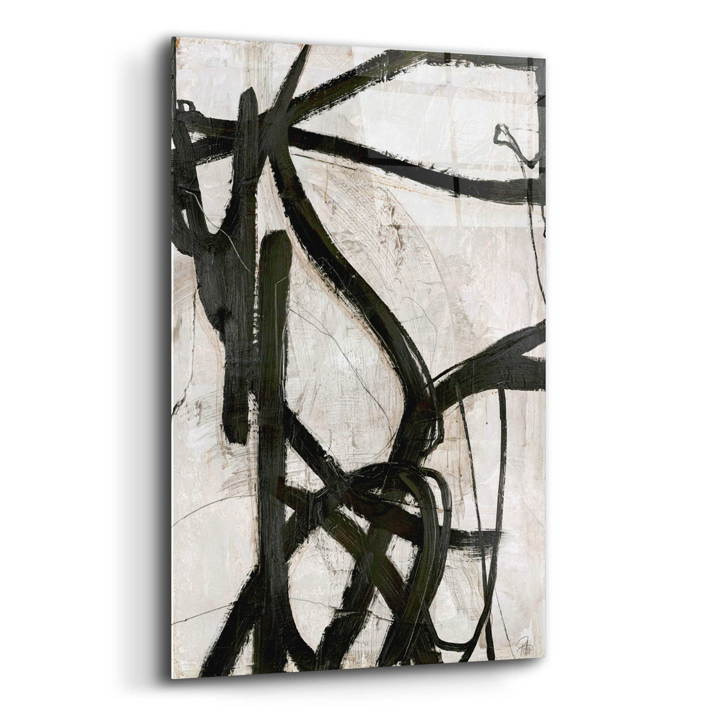 Epic Art 'Graphical Lines 5' by Design Fabrikken, Acrylic Glass Wall Art,12x16