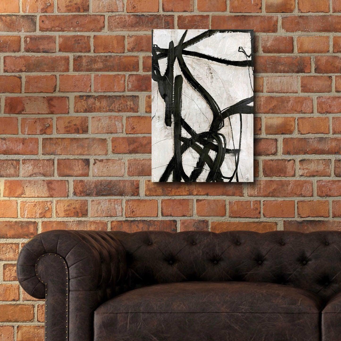 Epic Art 'Graphical Lines 5' by Design Fabrikken, Acrylic Glass Wall Art,16x24