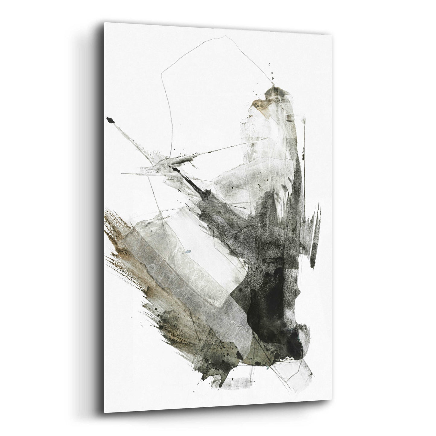 Epic Art 'Graphical Shapes 1' by Design Fabrikken, Acrylic Glass Wall Art,12x16