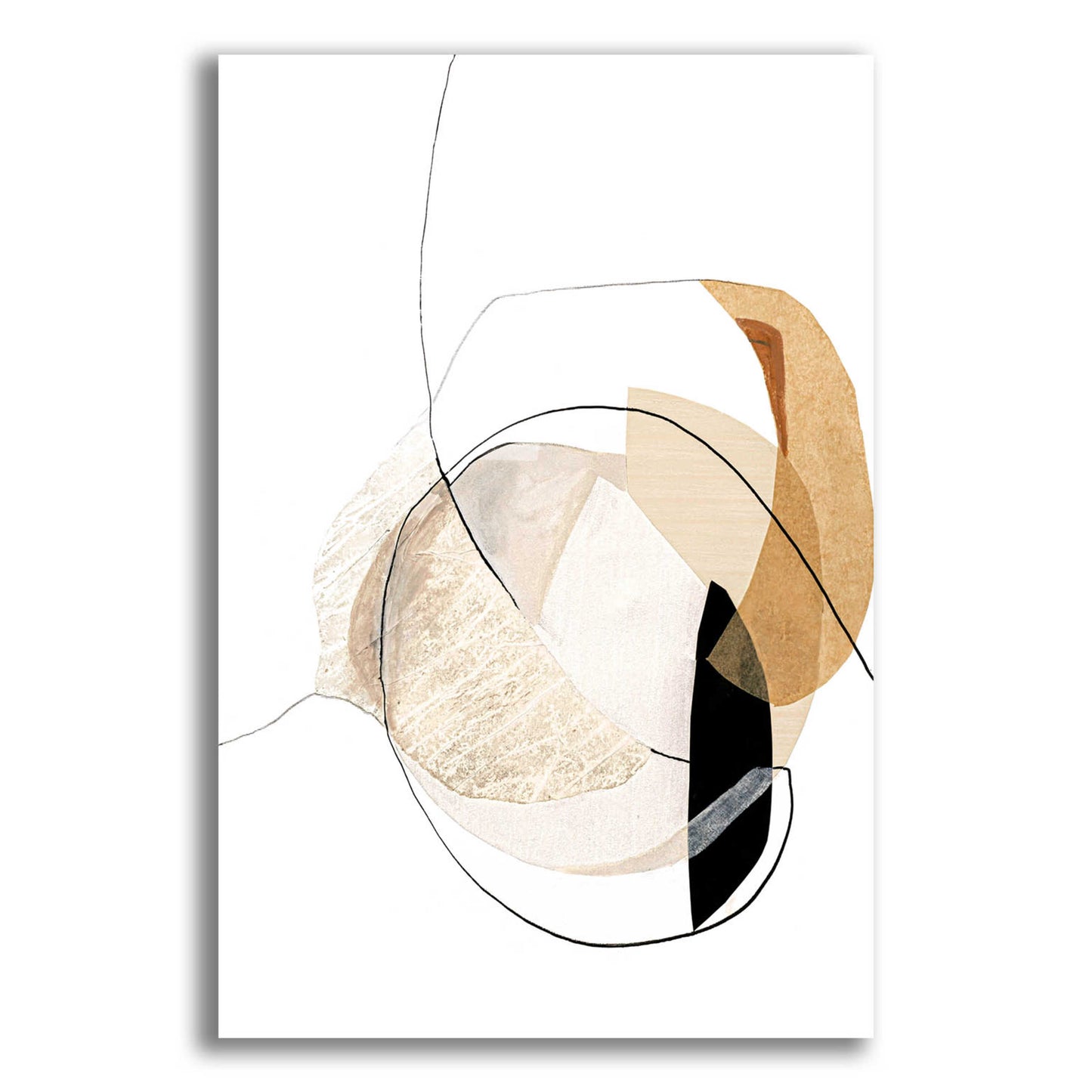 Epic Art 'Graphical Shapes 4' by Design Fabrikken, Acrylic Glass Wall Art,12x16