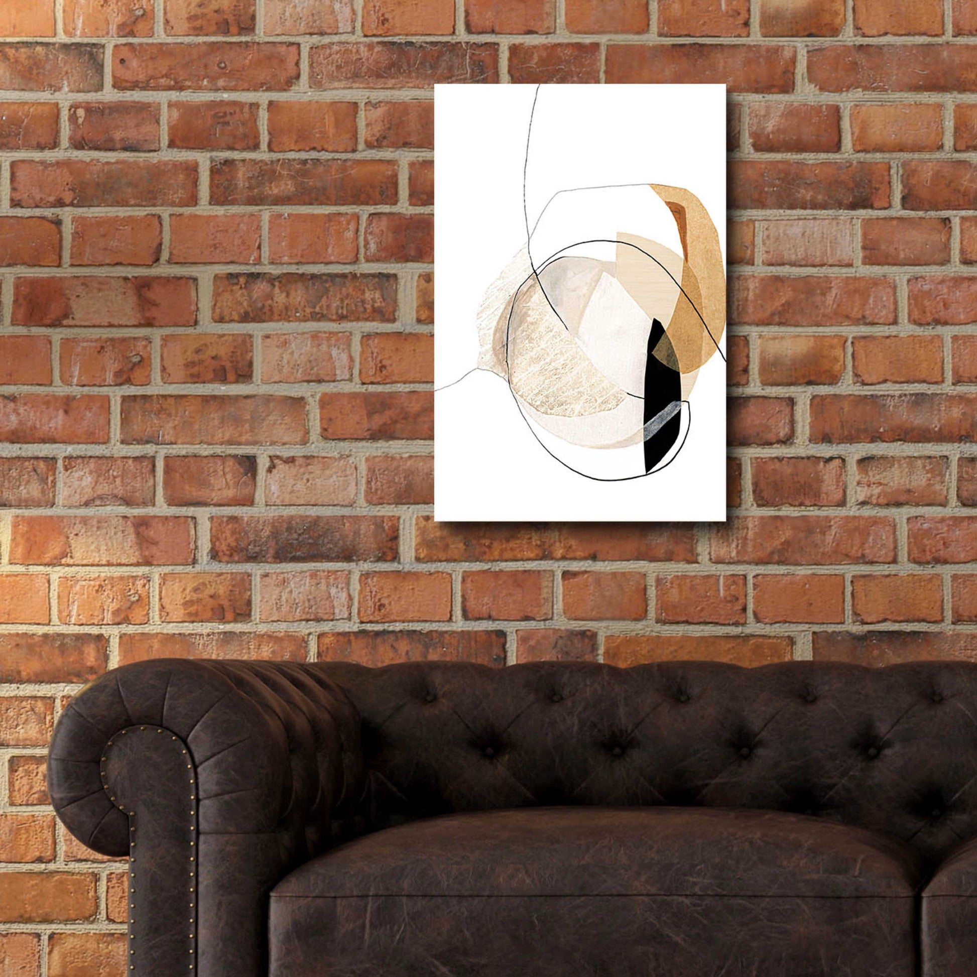 Epic Art 'Graphical Shapes 4' by Design Fabrikken, Acrylic Glass Wall Art,16x24