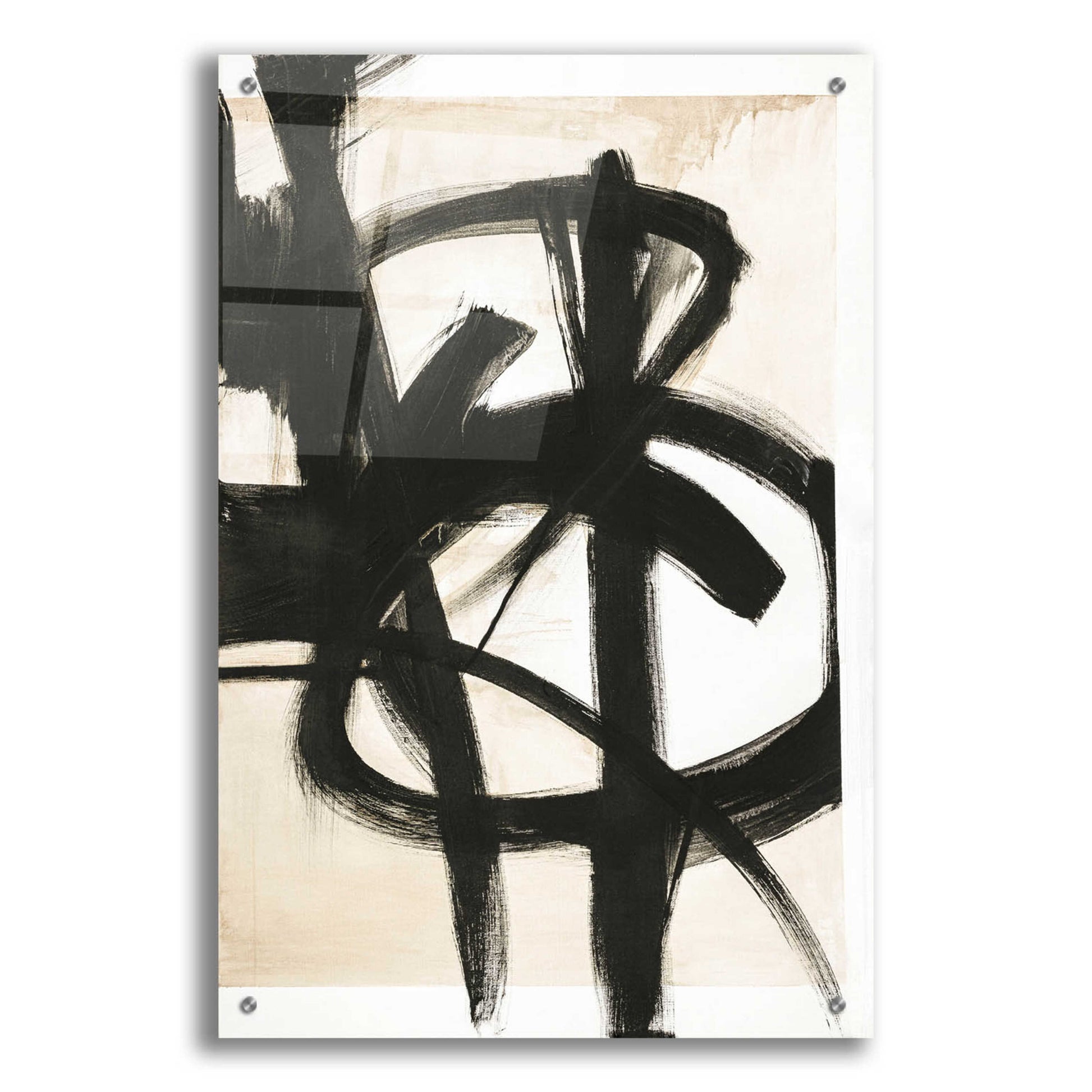 Epic Art 'Graphical Shapes 7' by Design Fabrikken, Acrylic Glass Wall Art,24x36