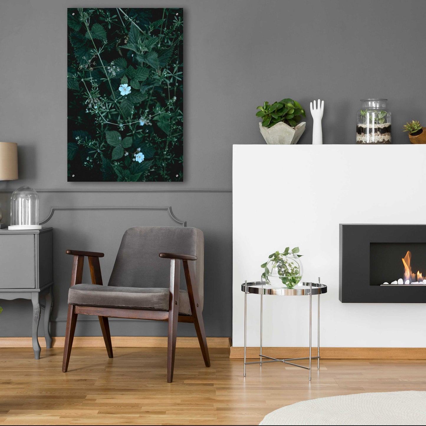 Epic Art 'Greenery' by Design Fabrikken, Acrylic Glass Wall Art,24x36