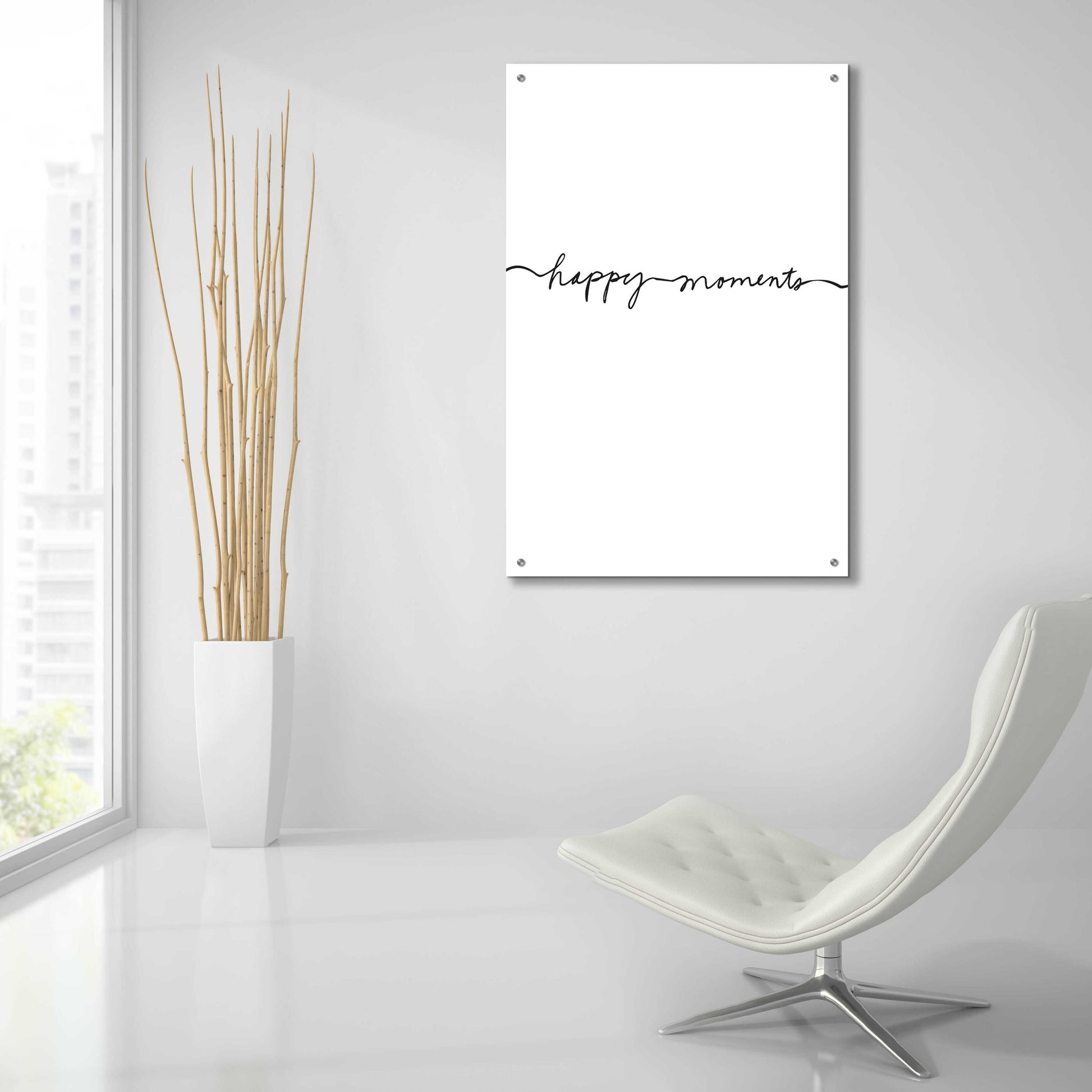 Epic Art 'Happy Moments' by Design Fabrikken, Acrylic Glass Wall Art,24x36