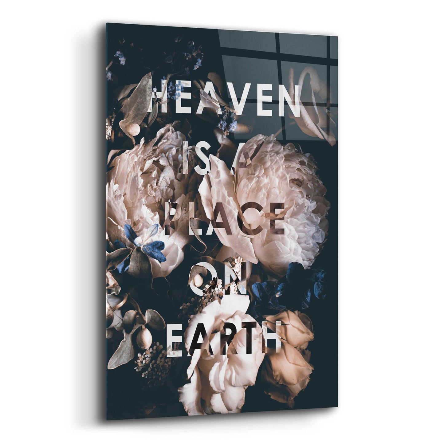 Epic Art 'Heaven Is a Place' by Design Fabrikken, Acrylic Glass Wall Art,12x16