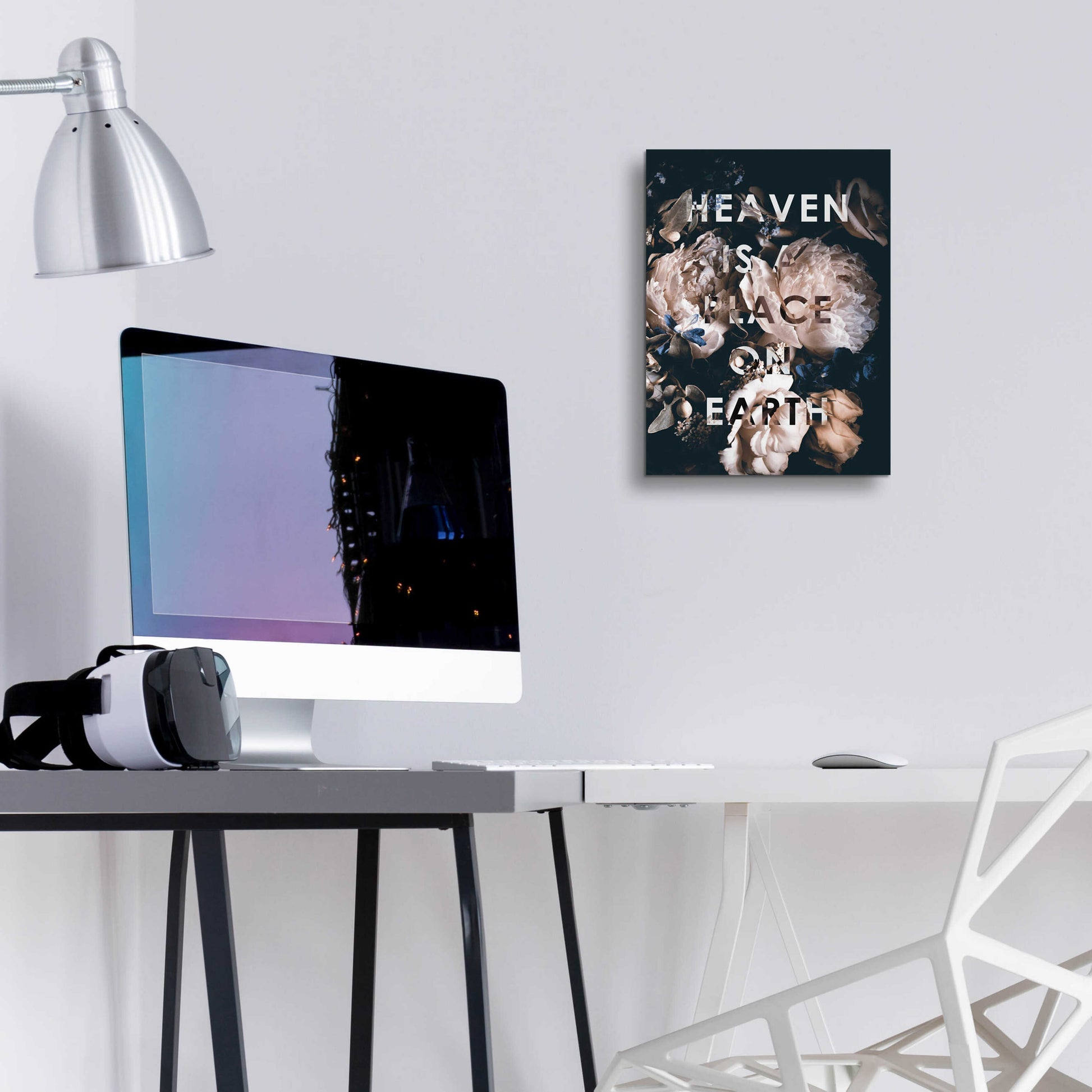 Epic Art 'Heaven Is a Place' by Design Fabrikken, Acrylic Glass Wall Art,12x16