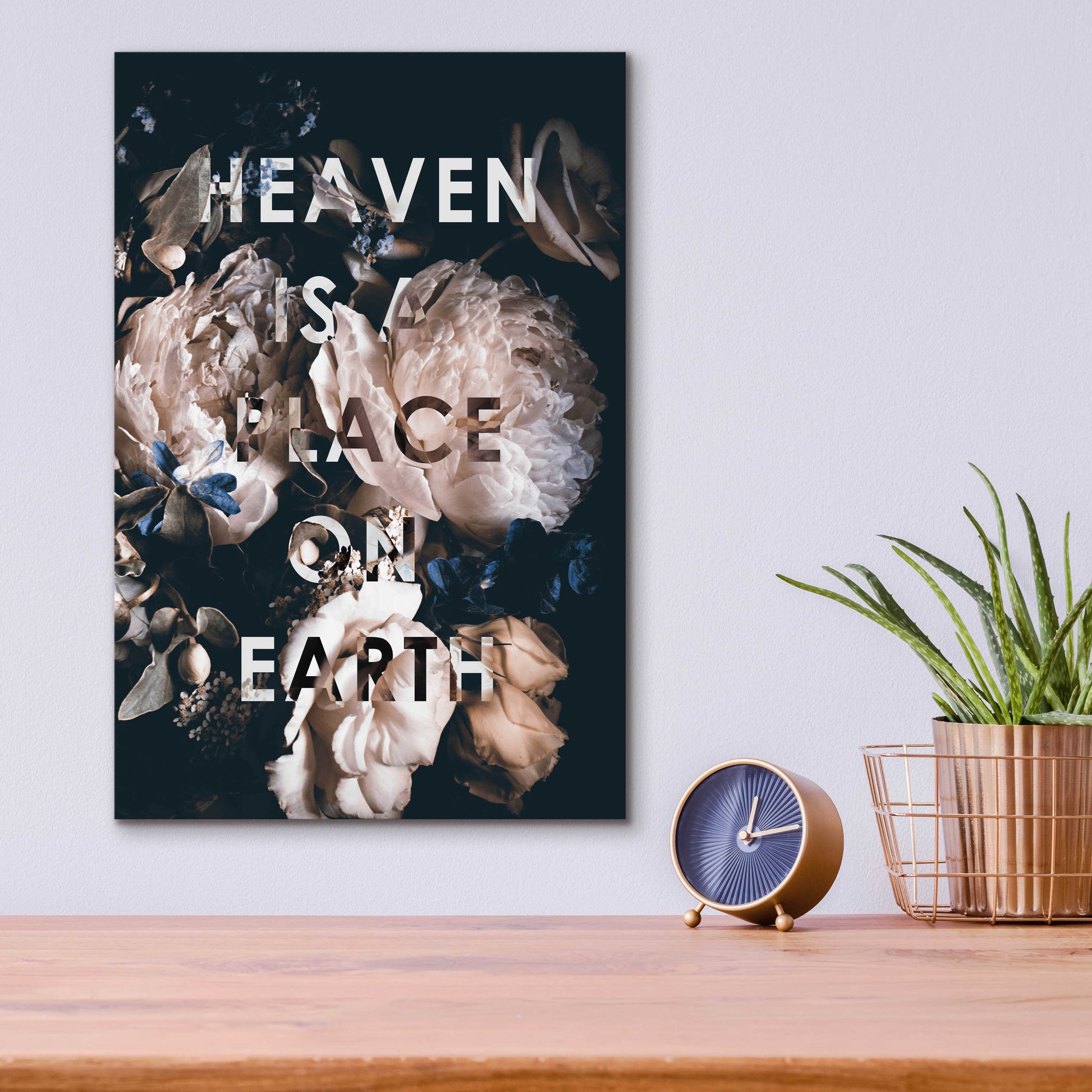 Epic Art 'Heaven Is a Place' by Design Fabrikken, Acrylic Glass Wall Art,12x16