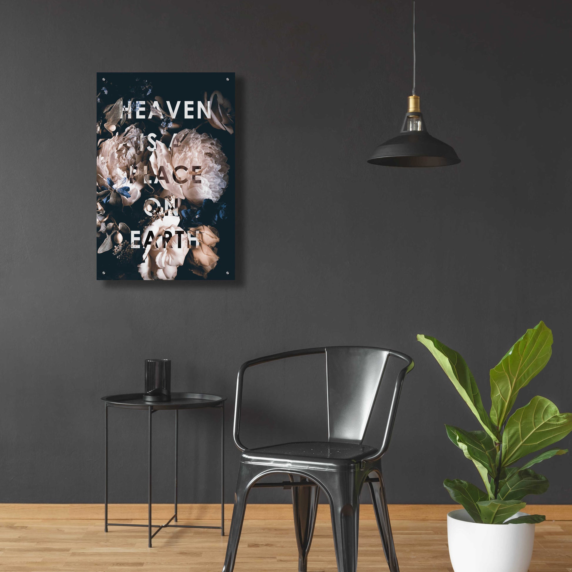 Epic Art 'Heaven Is a Place' by Design Fabrikken, Acrylic Glass Wall Art,24x36