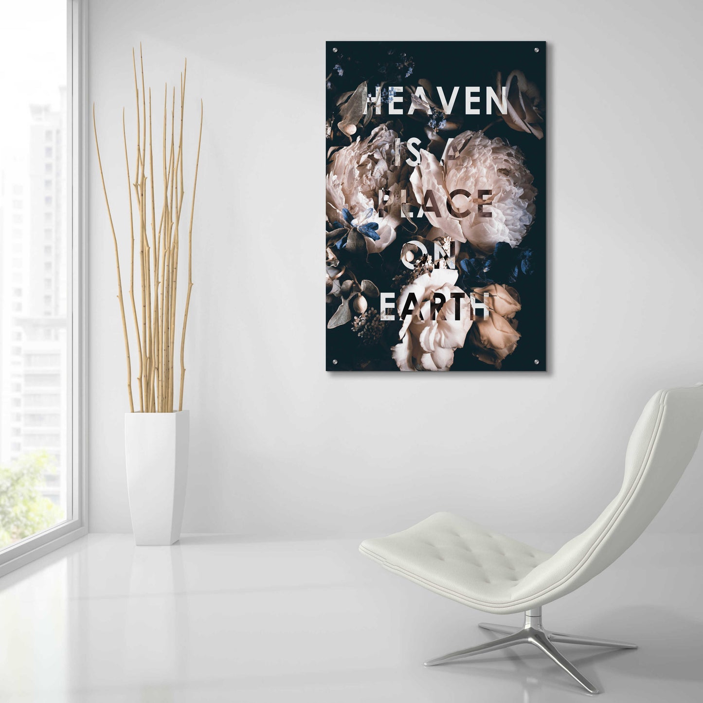 Epic Art 'Heaven Is a Place' by Design Fabrikken, Acrylic Glass Wall Art,24x36